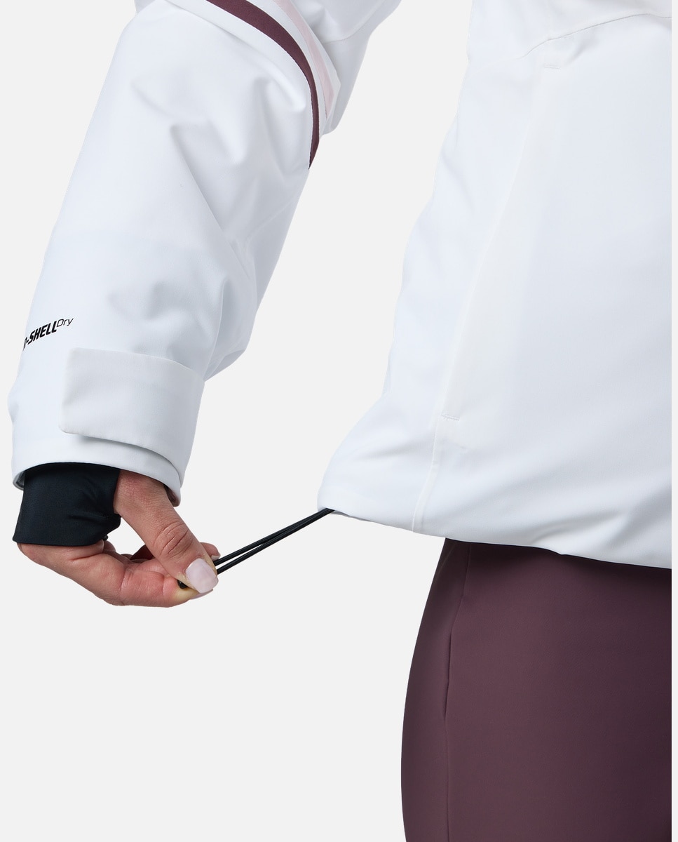 Chaqueta de esquí de mujer STRAWPILE INSULATED SKI Rossignol - Blanco Blanco-8