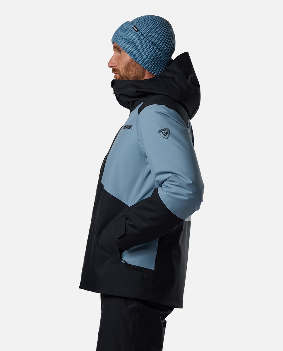 Chaqueta de esquí de hombre Rochrun Insulated JKT Rossignol - Negro / Azul Negro / Azul-3