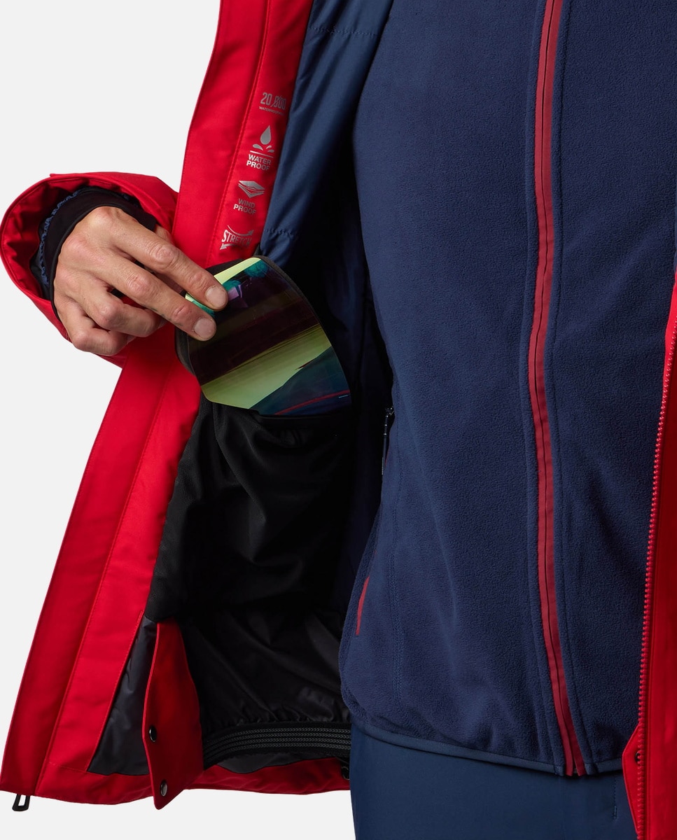 Chaqueta de esquí de hombre Rochrun Insulated JKT Rossignol - Rojo Rojo-9