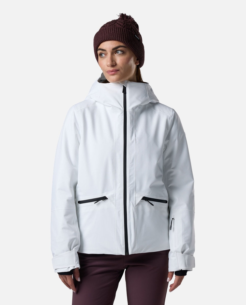 Chaqueta de esquí de mujer ROCHRUN INSULATED Rossignol - Blanco Blanco-1