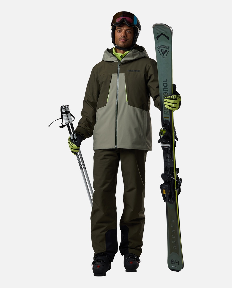 Pantalón de esquí de hombre INSULATED SKI Rossignol - Verde Verde-4
