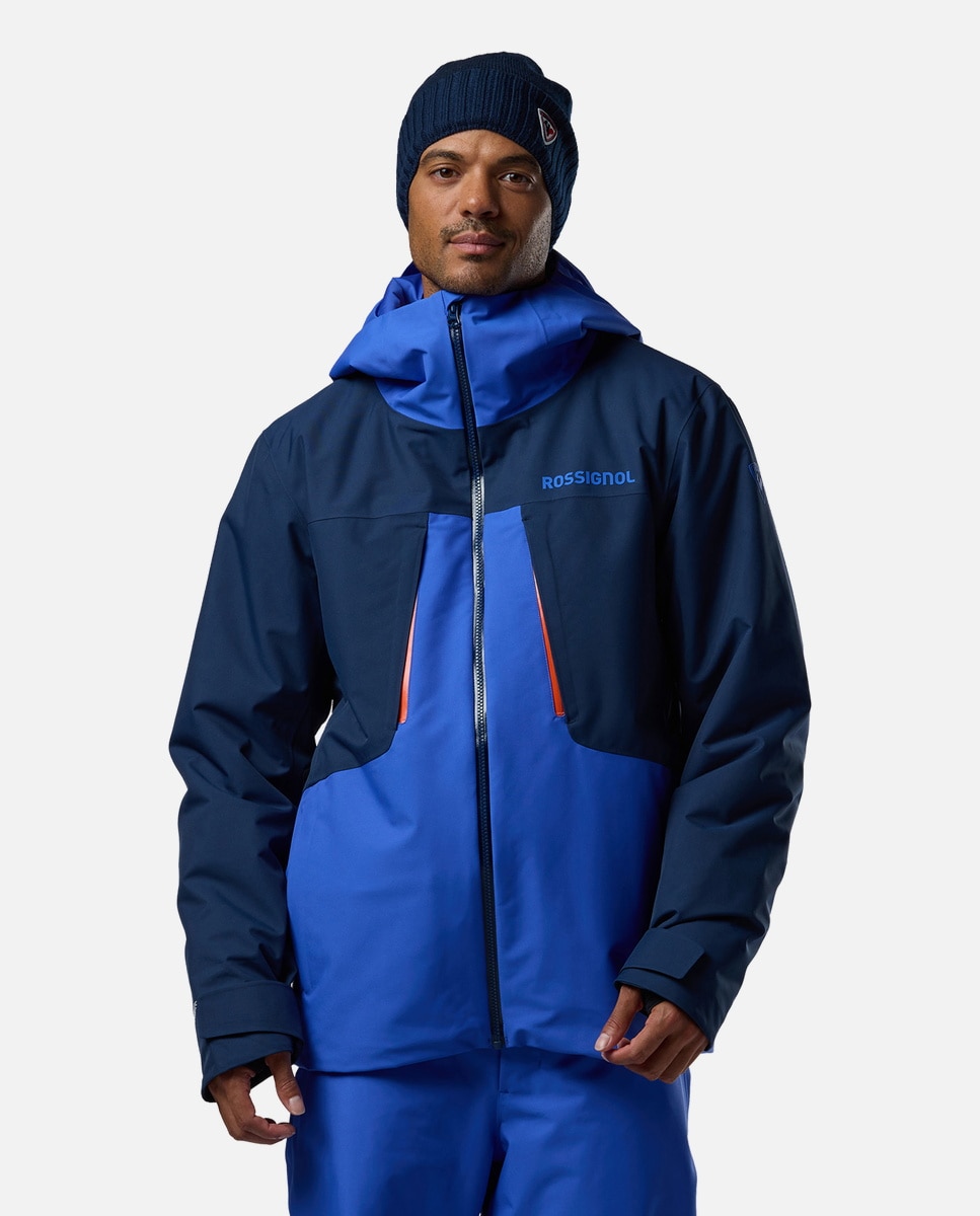 Rossignol Chaqueta de esquí de hombre Velika Insulated Azul claro / Azul marino