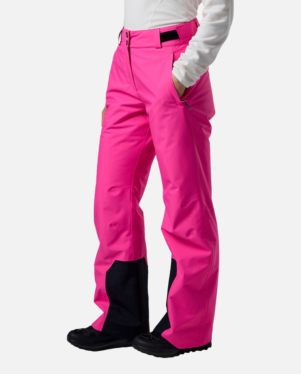 Pantalón de esquí de mujer Insulated Rossignol - Rosa Rosa-3