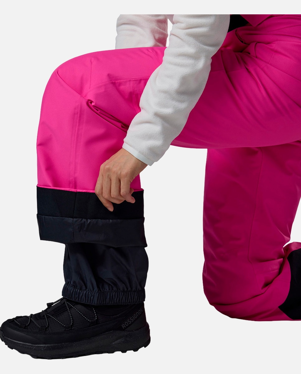 Pantalón de esquí de mujer Insulated Rossignol - Rosa Rosa-6