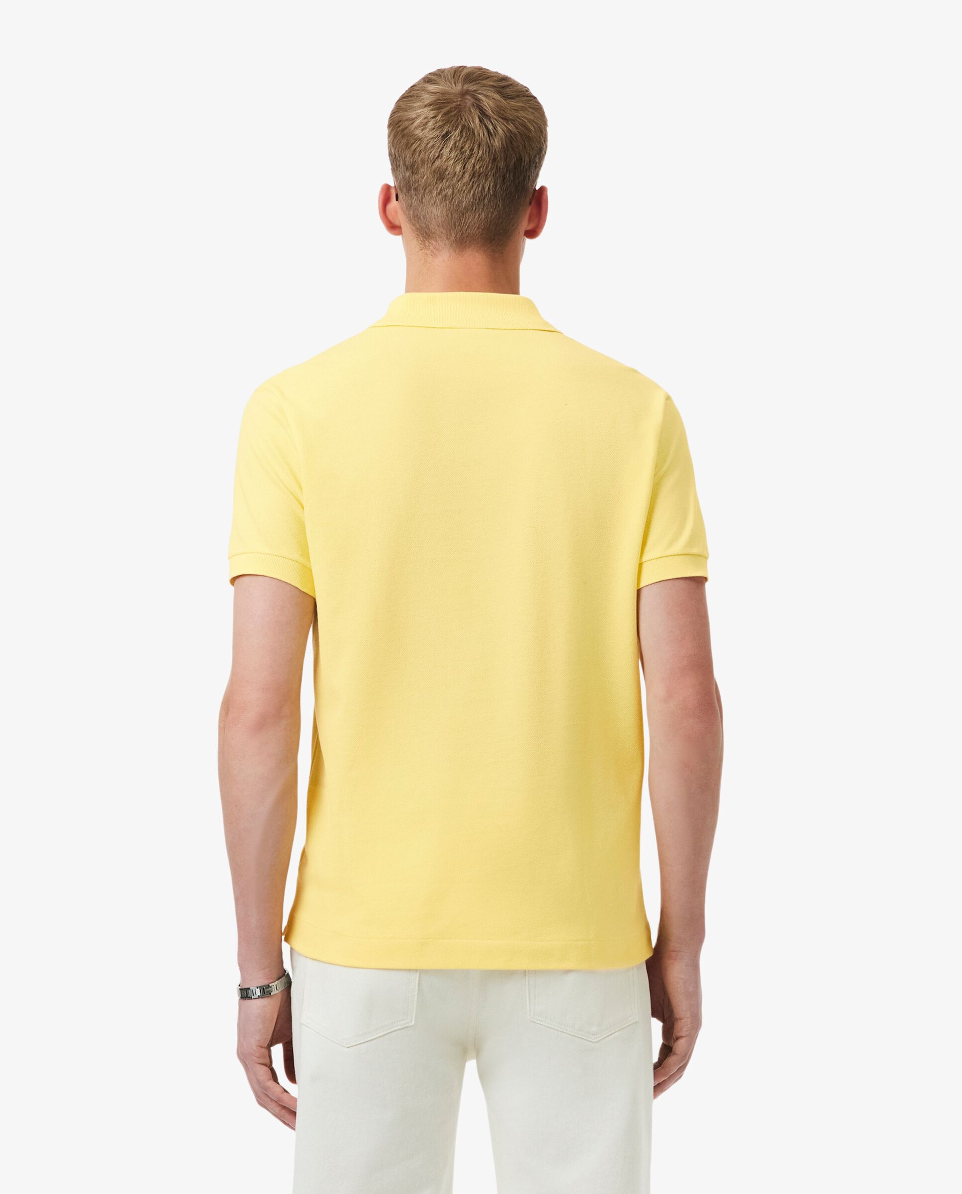 Imagen 2 de Polo de hombre original de corte clásico de manga corta - Lacoste - Amarillo Amarillo