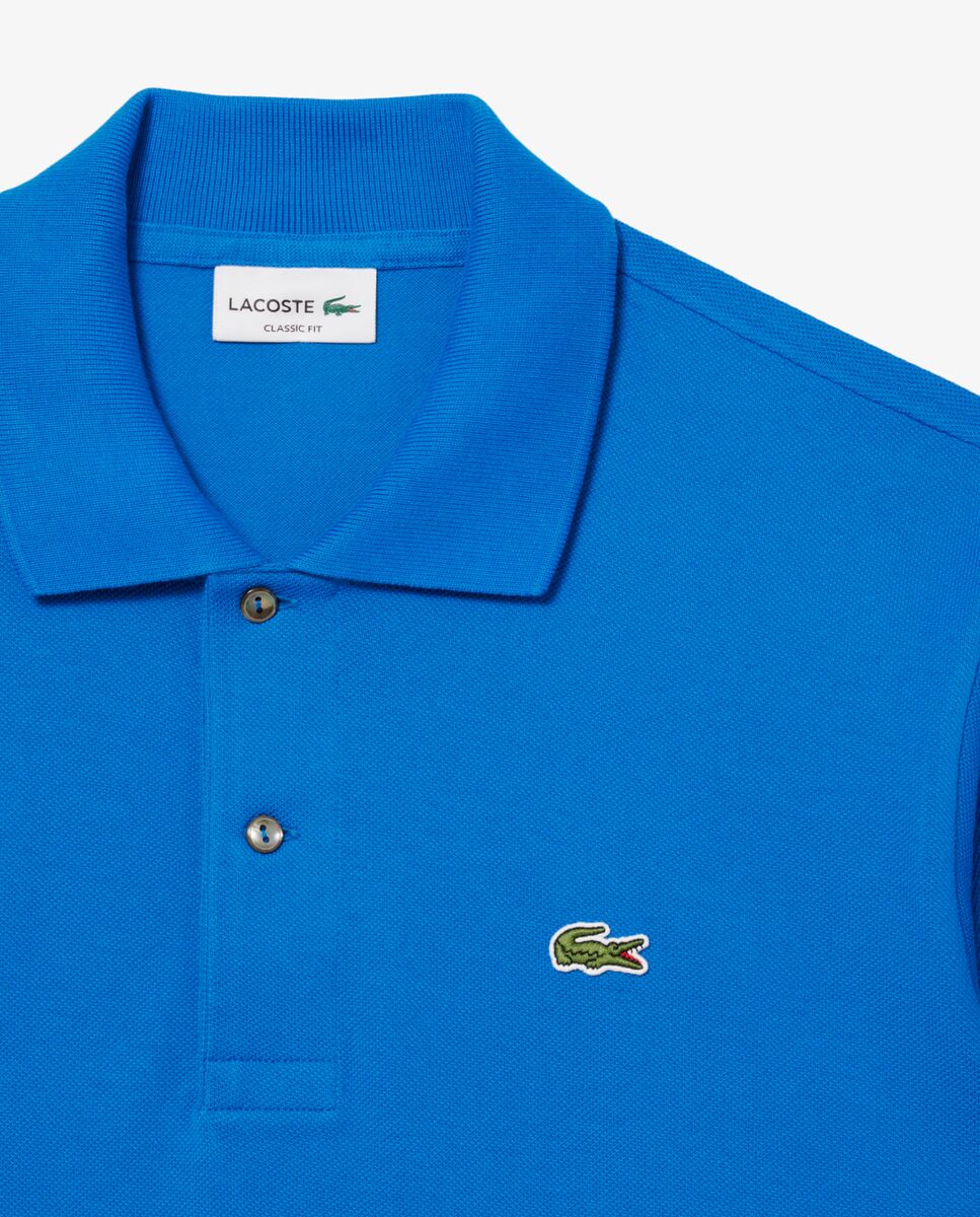 Polo de hombre original de corte clásico de manga corta - Lacoste - Azul Cobalto Azul Cobalto-6
