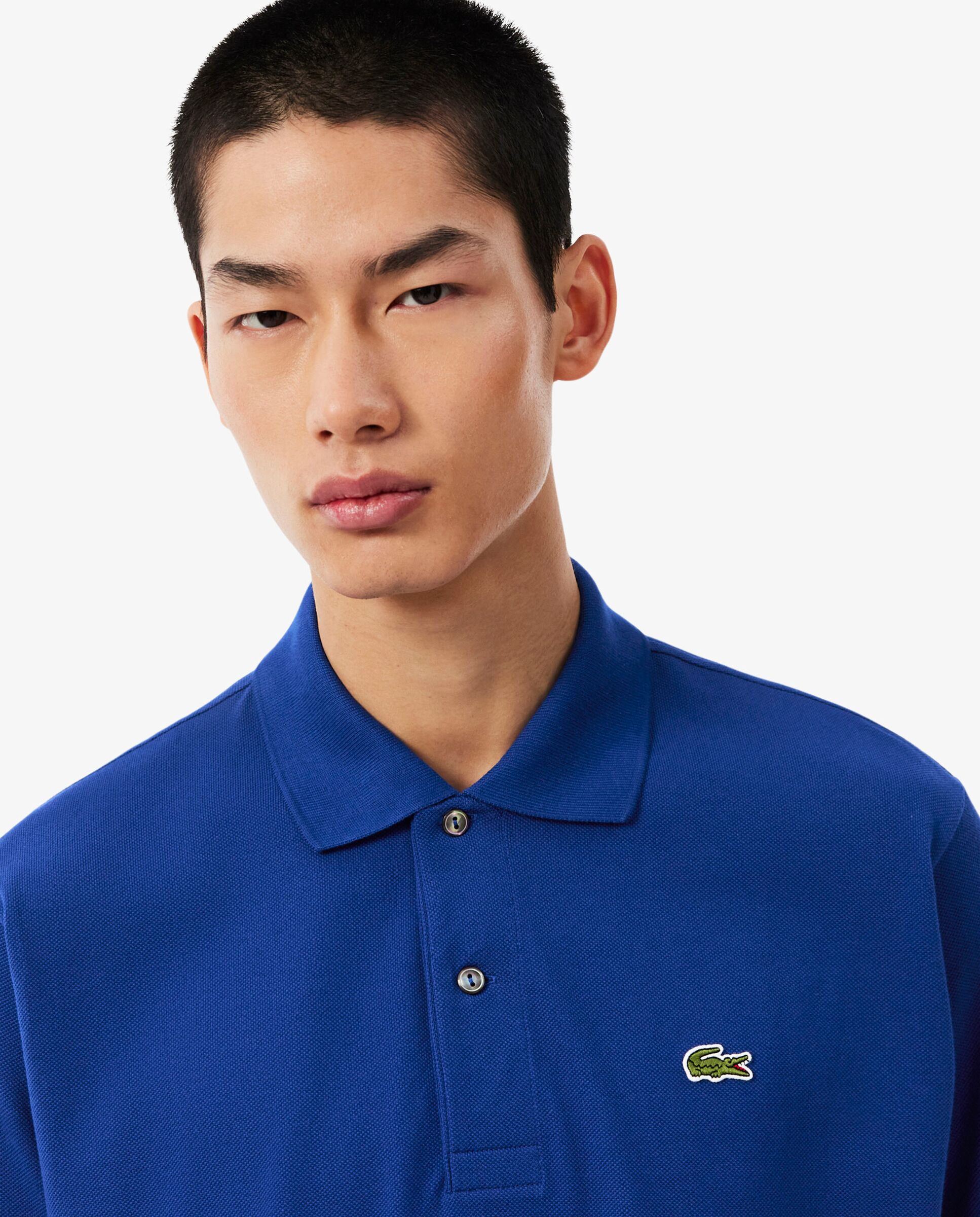 Imagen 3 de Polo de hombre original de corte clásico de manga corta - Lacoste - Azul Azul