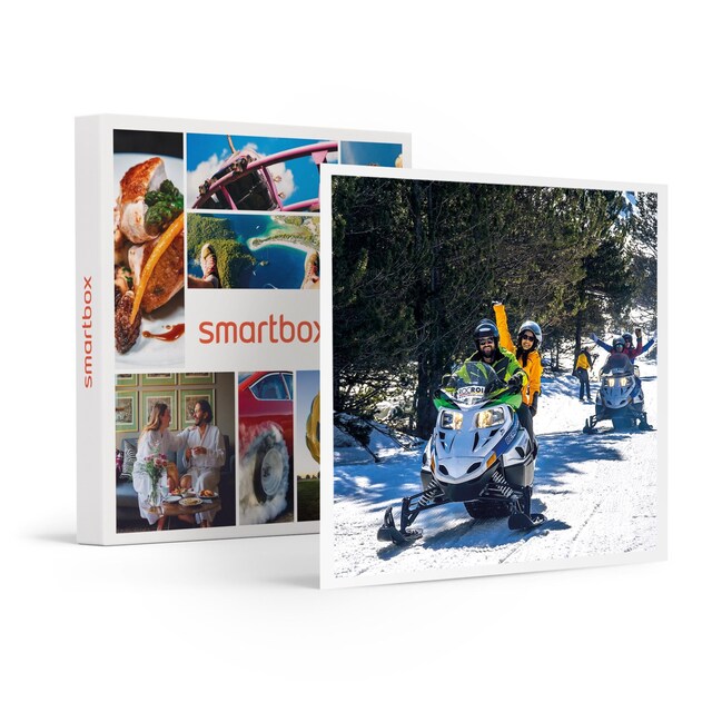 Imagen 0 de Smartbox Ruta en moto de nieve biplaza y alquiler de raquetas de nieve para 2 personas