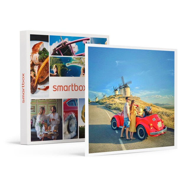 Imagen 0 de Smartbox Entre molinos: 1 ruta en coche clásico y pícnic para 4 personas