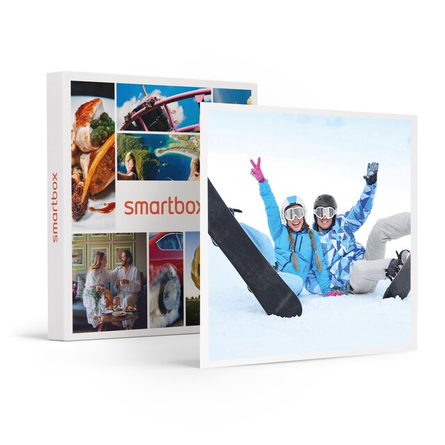 Imagen 0 de Smartbox 2 días en Baqueira: curso de snow con alquiler de material incluido para 2 personas