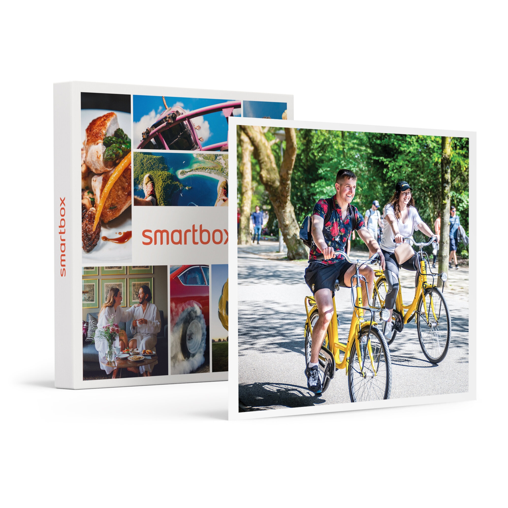 Smartbox Paseo en bicicleta y crucero por los canales de Ámsterdam para 2 personas