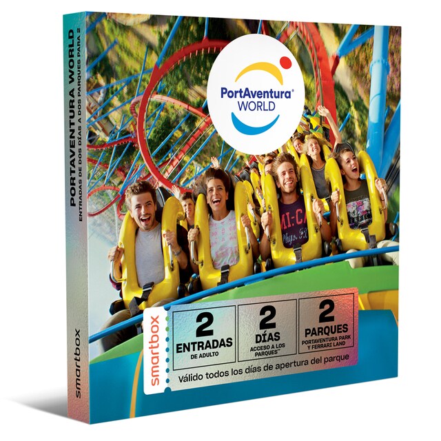 Imagen 0 de Smartbox 1 entrada de 2 días a PortAventura Park y Ferrari Land para 2 adultos