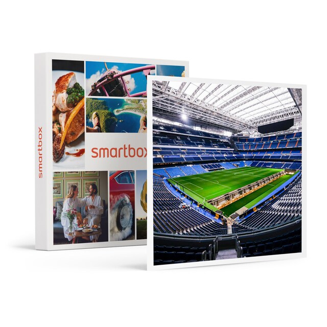 Imagen 0 de Smartbox Un estadio de leyenda: 1 entrada de adulto y 1 de niño para el Estadio Santiago Bernabéu