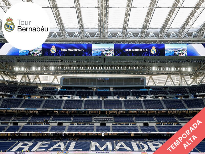 Smartbox Estadio Santiago Bernabéu en temporada alta: 1 entrada de adulto con tour, museo y vista panorámica del estadio 2