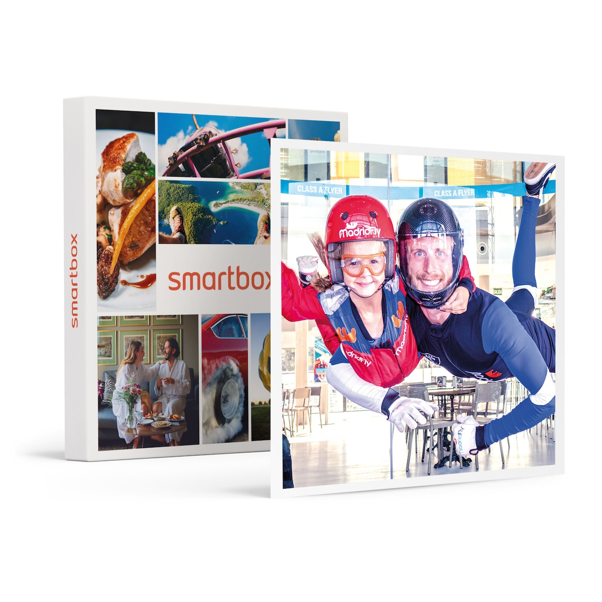 Smartbox 2 vuelos en túnel de viento para 1 niño con Madrid Fly 1