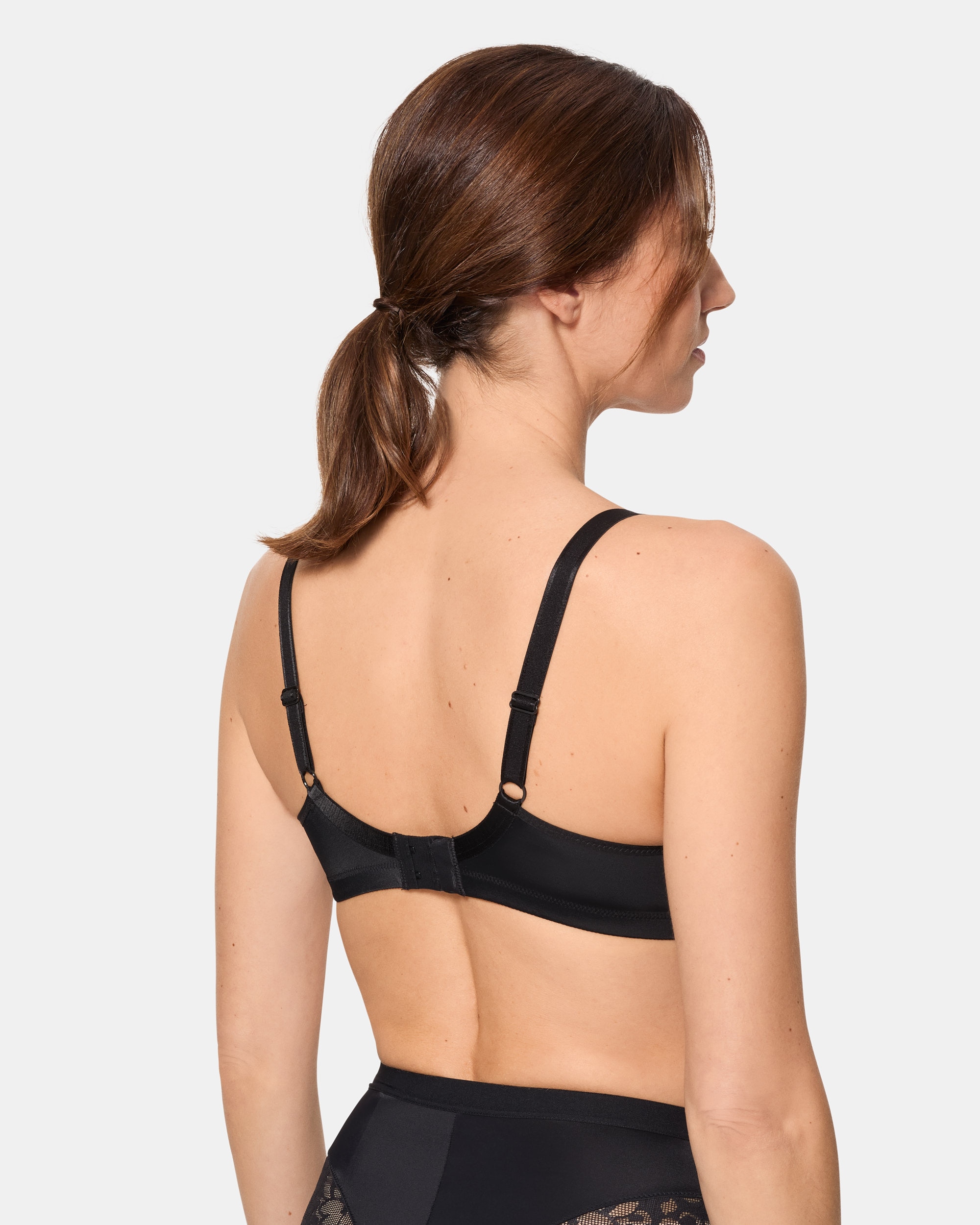 Sujetador sin aros de microfibra - Playtex - Negro Negro-2
