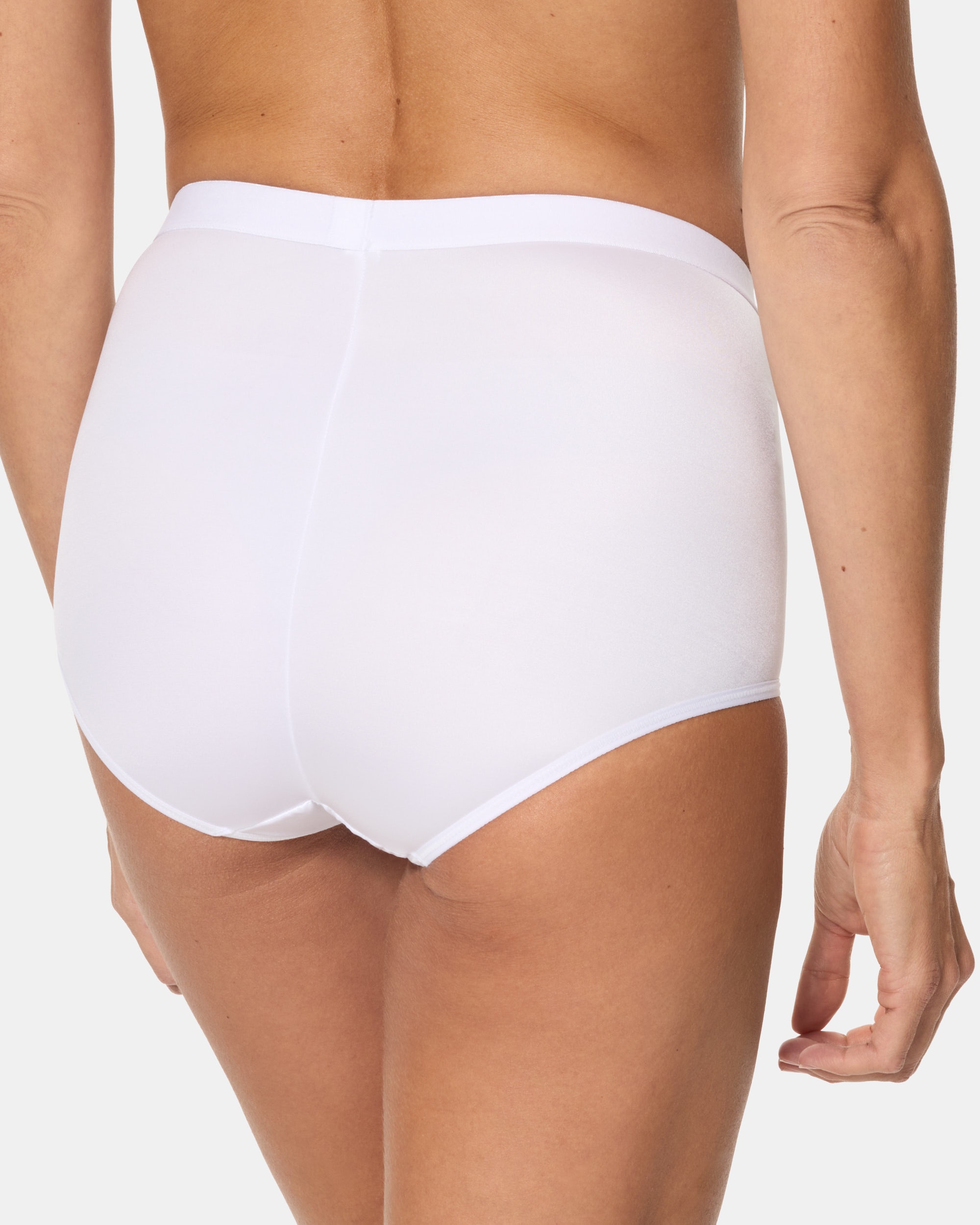 Braga faja maxi con detalles en tul - Playtex - Blanco Blanco-2