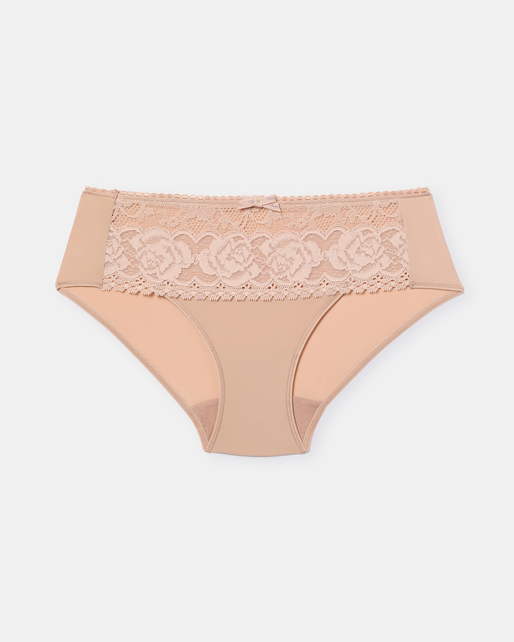 Braga midi eco-responsable de encaje reciclado - Playtex - Natural Natural-5