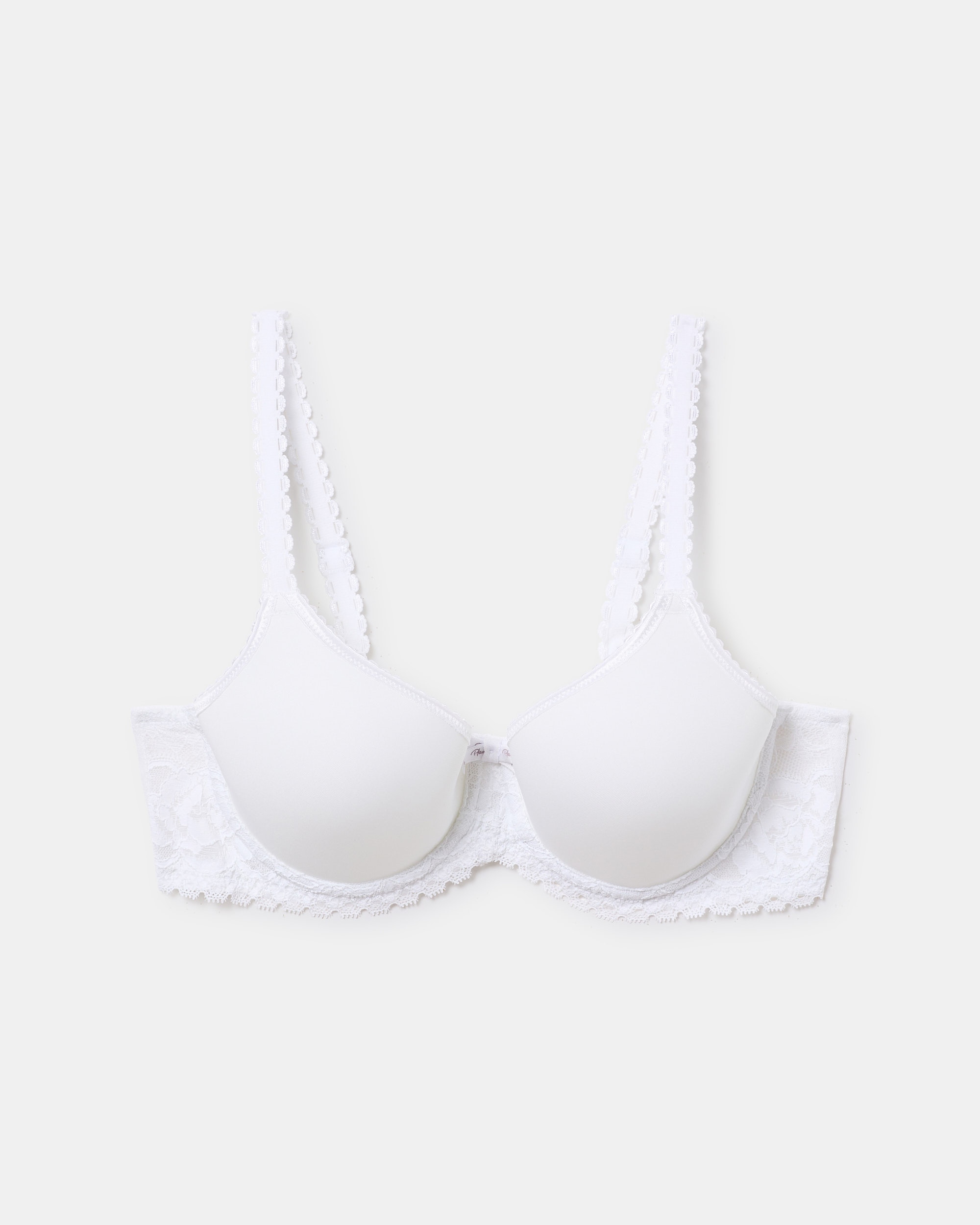 Sujetador con aros preformado spacer de microfibra transpirable - Playtex - Blanco Blanco-3