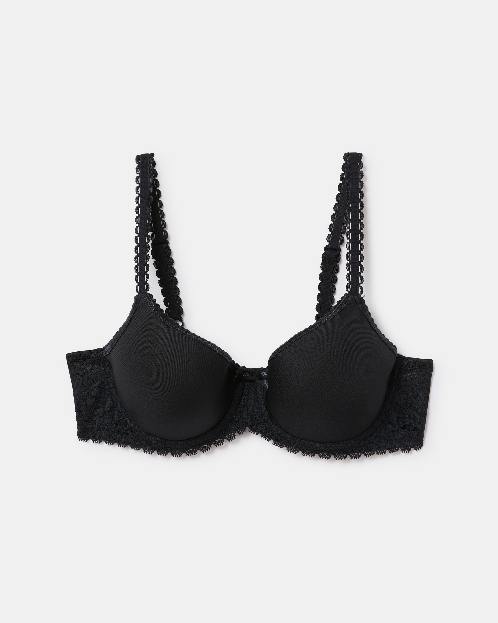 Sujetador con aros preformado Spacer de microfibra transpirable - Playtex - Negro Negro-3