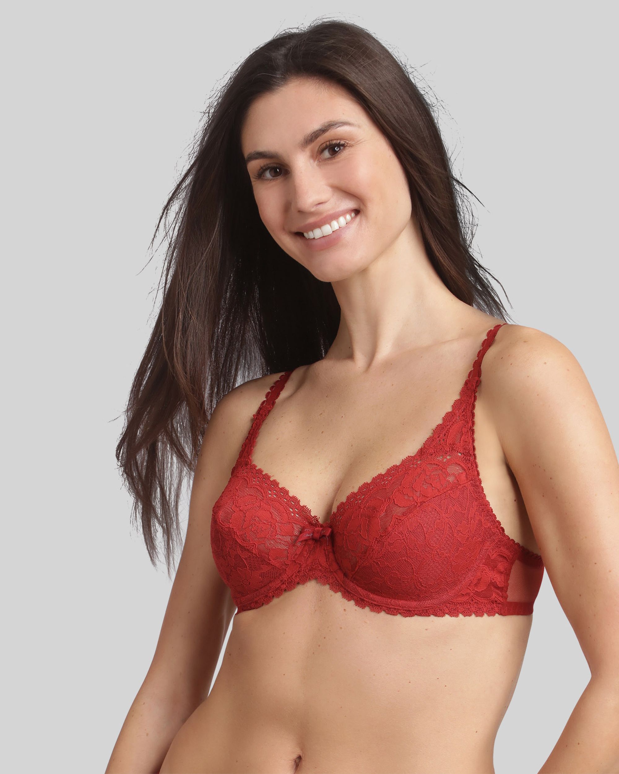 Playtex - Sujetador con aro de encaje reciclado floral.