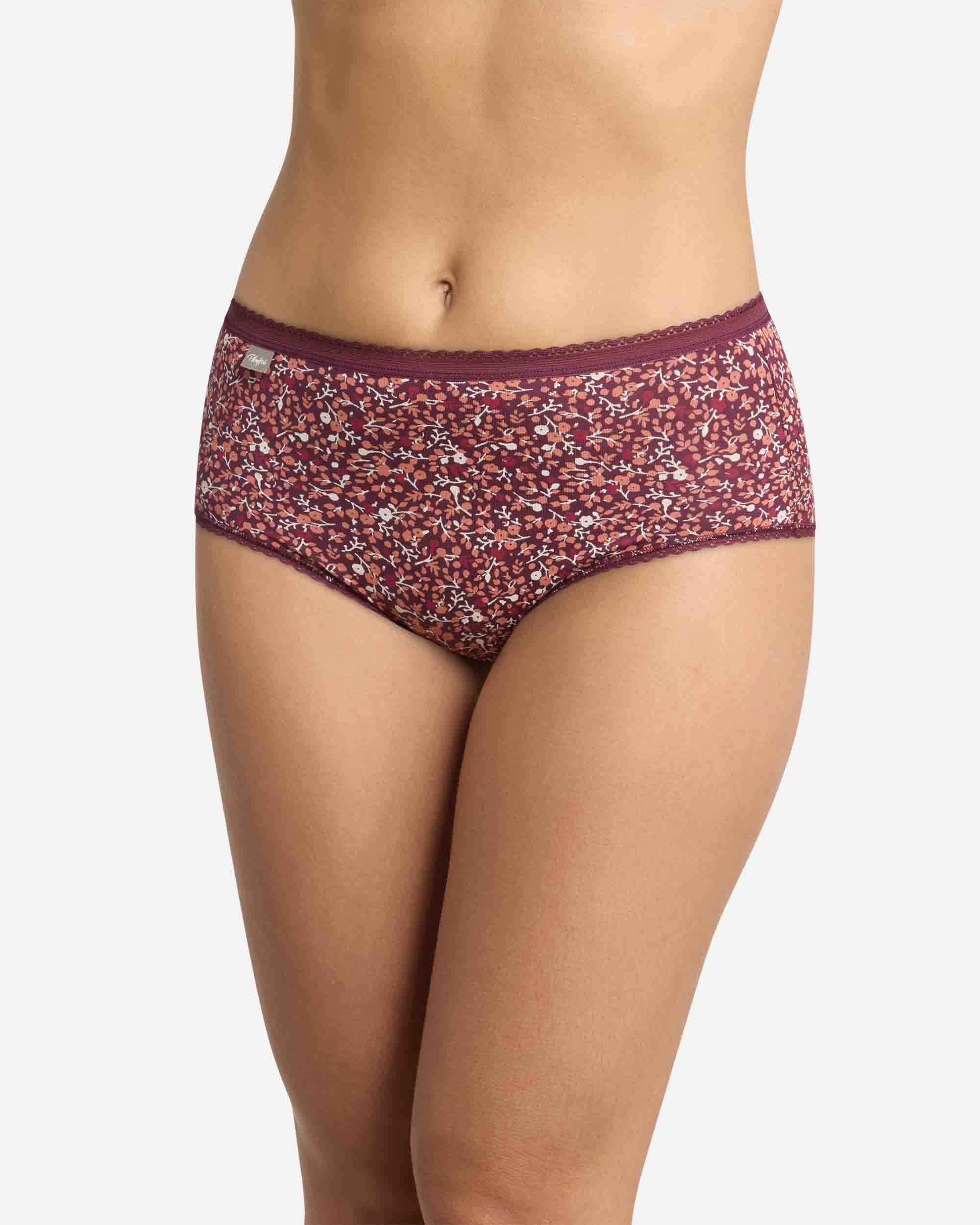 Pack de 3 bragas midi de algodón cotton stretch - Playtex - Multicolor Multicolor-4