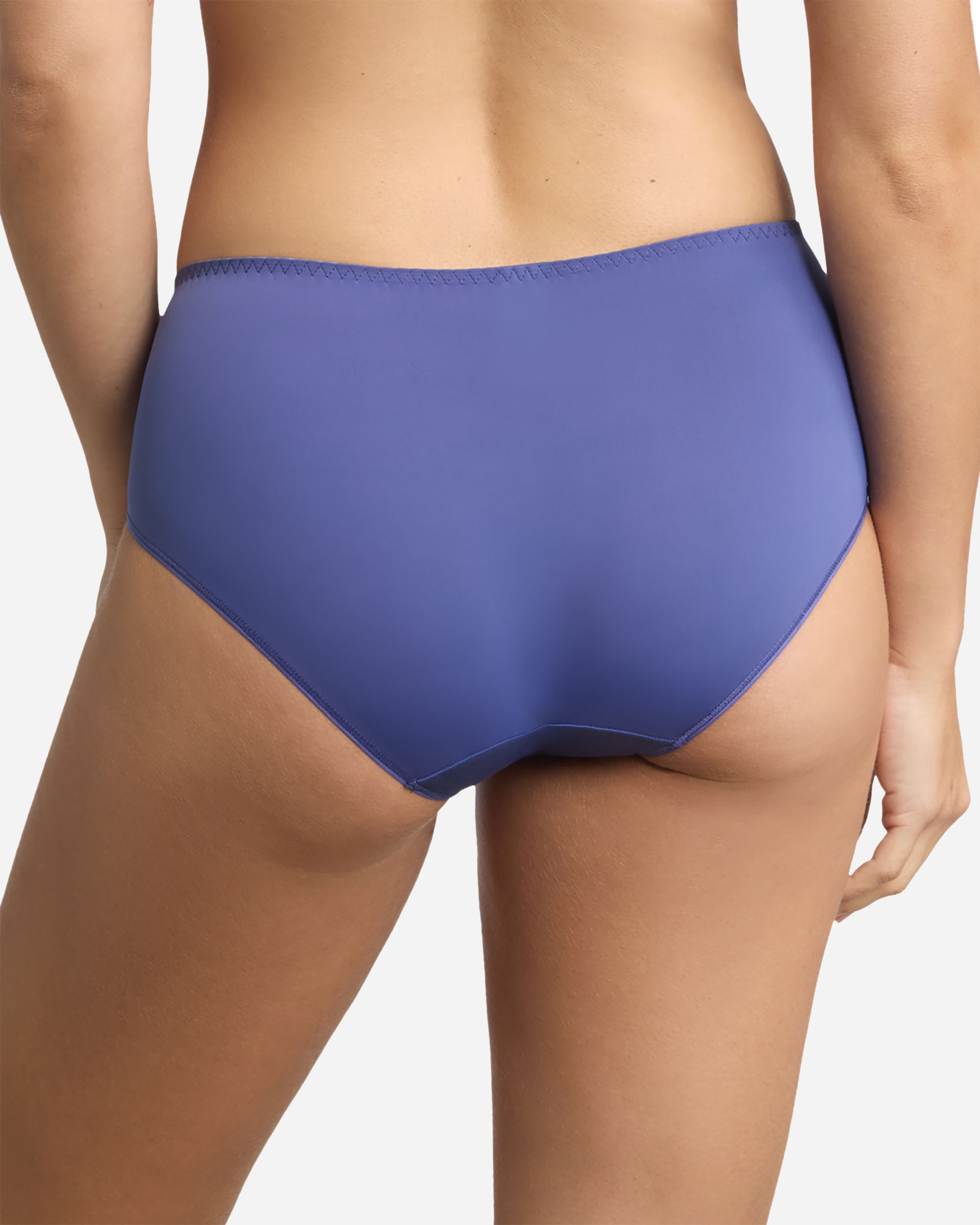 Imagen 2 de Pack de 3 bragas midi de algodón cotton stretch - Playtex - Azul Azul