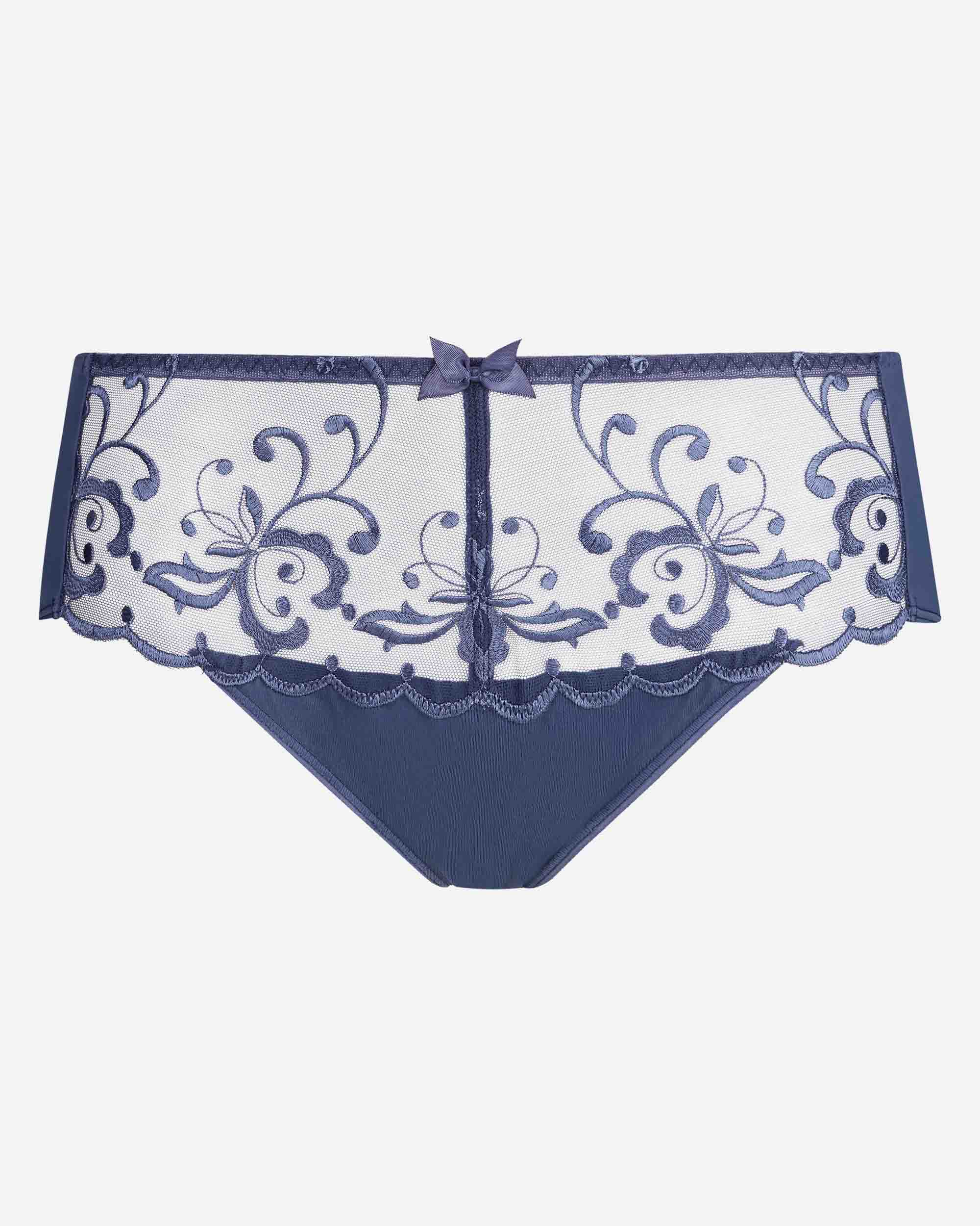 Imagen 5 de Pack de 3 bragas midi de algodón cotton stretch - Playtex - Azul Azul