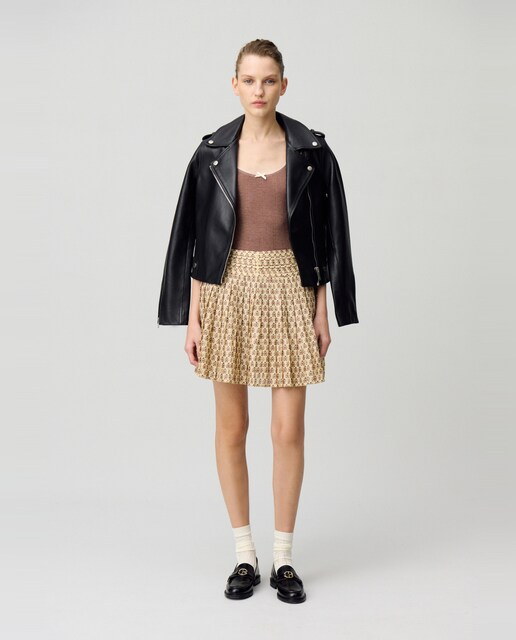 Imagen 0 de Falda corta estampada