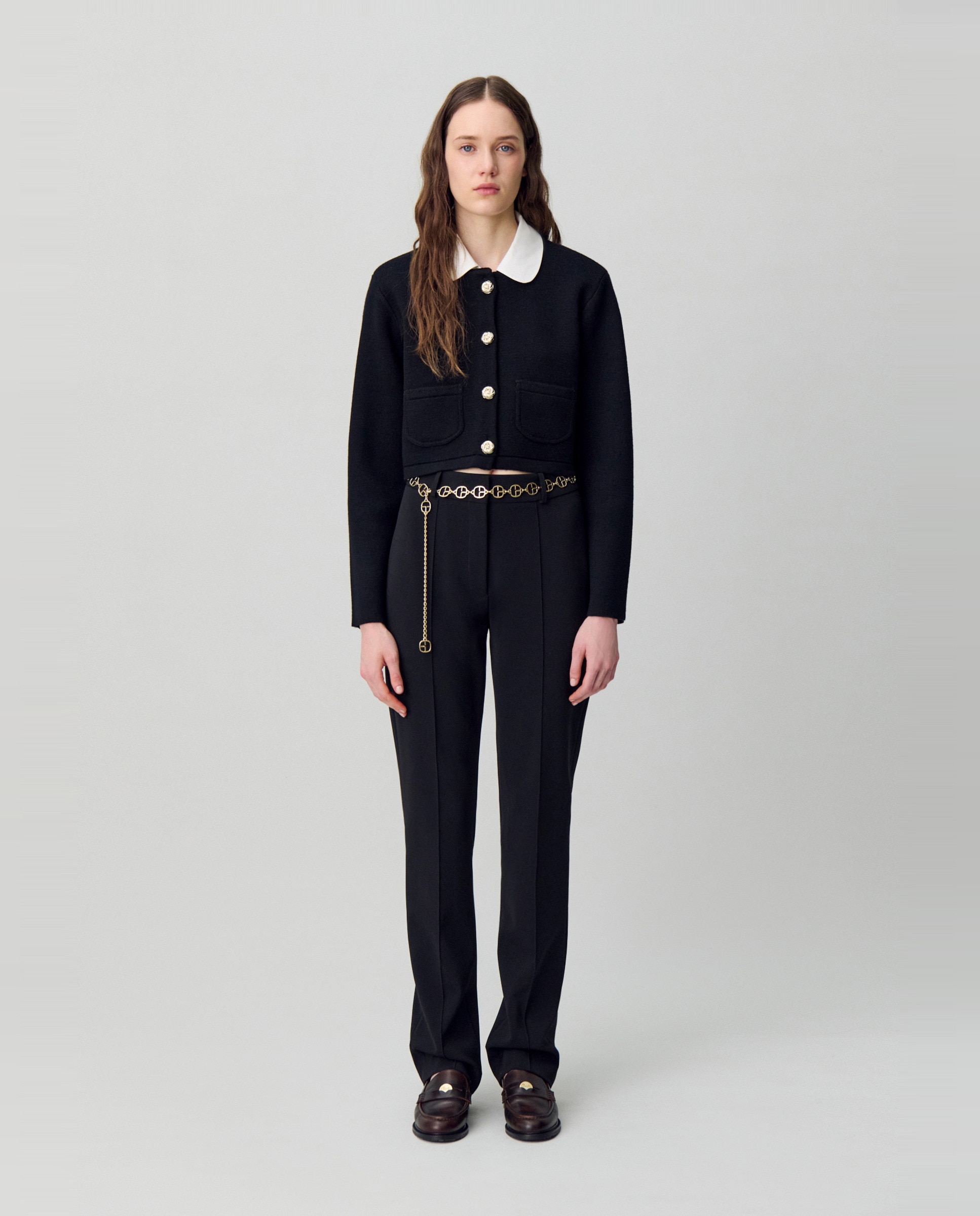 Imagen 0 de Pantalón de mujer pitillo Negro