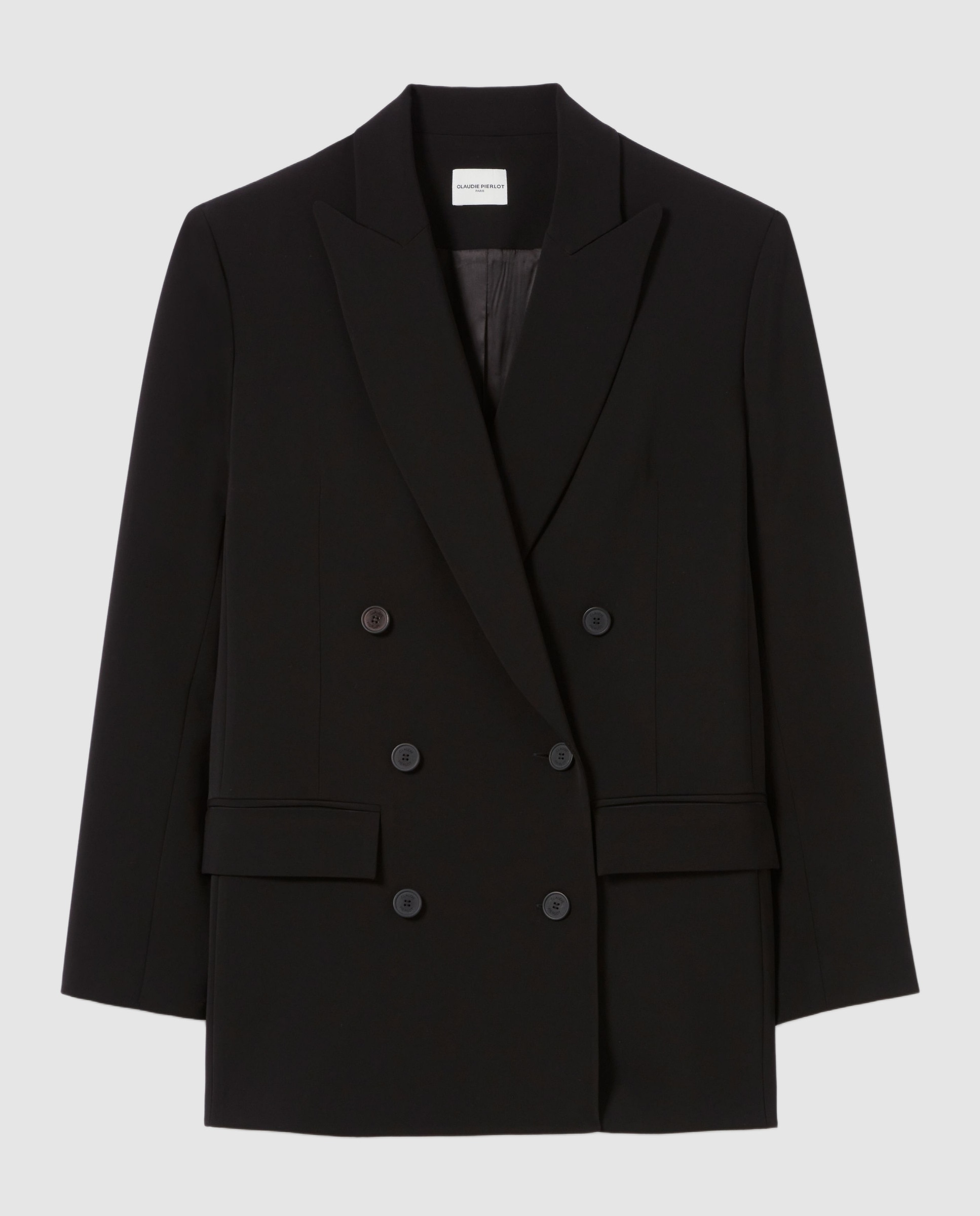 Americana de mujer de traje - Claudie Pierlot - Negro Negro-6
