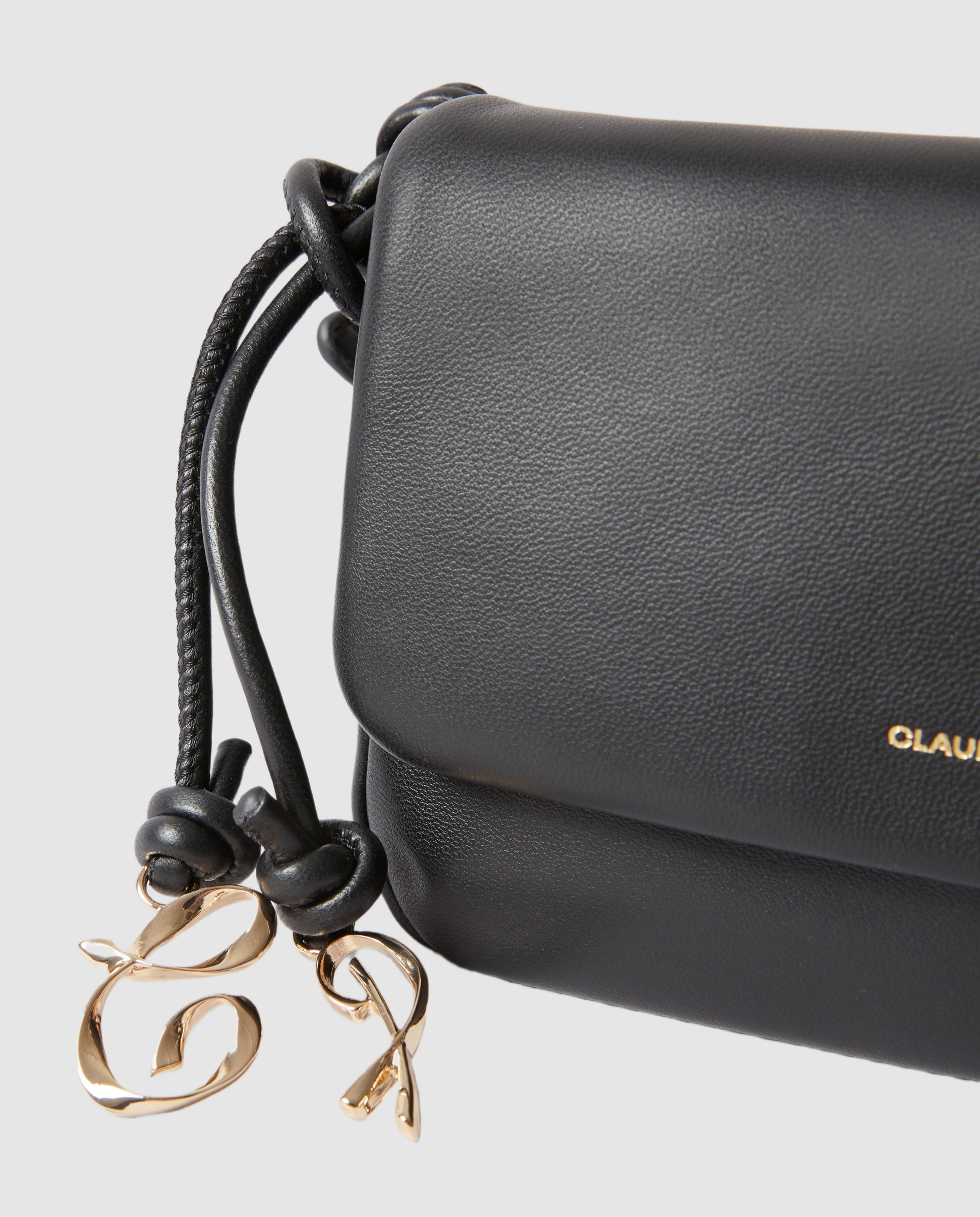 Bandolera de mujer city con solapa y cierre magnético - Claudie Pierlot - Negro Negro-5