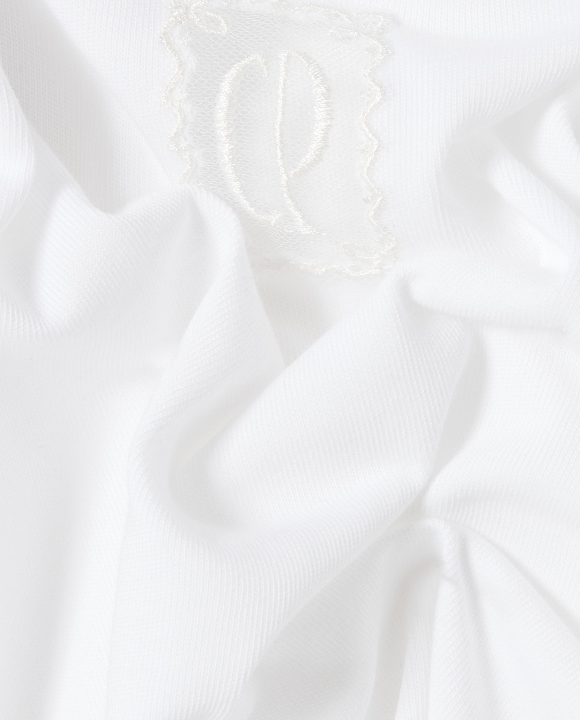 Camiseta de mujer ancha corta con algodón - Claudie Pierlot - Blanco Blanco-6