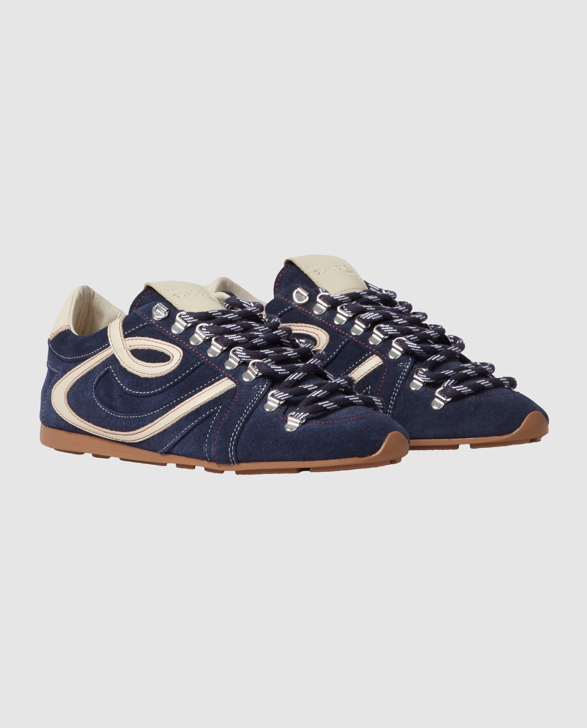 Básicas de mujer planas de diseño outdoor - Claudie Pierlot - Azul marino Azul marino-4