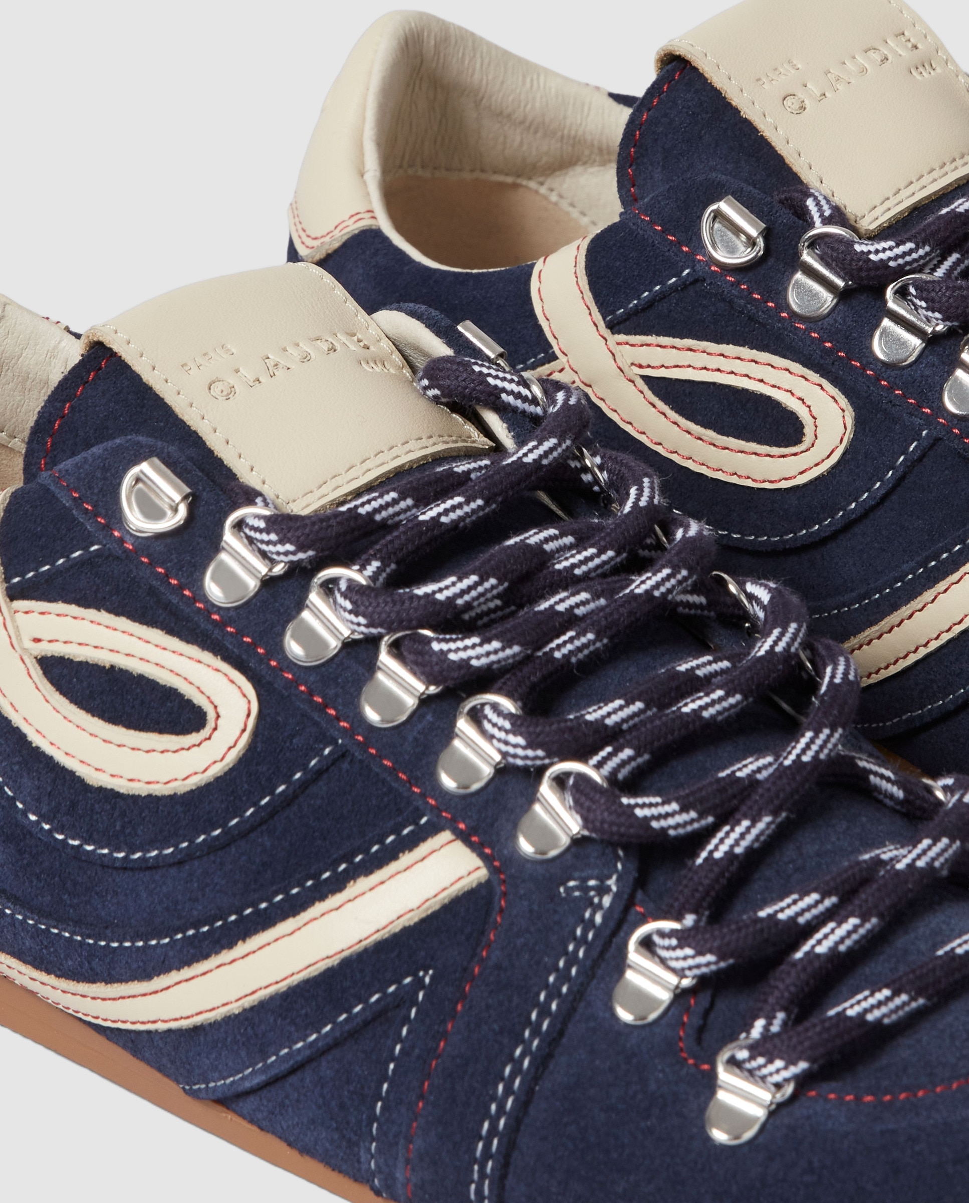 Básicas de mujer planas de diseño outdoor - Claudie Pierlot - Azul marino Azul marino-5