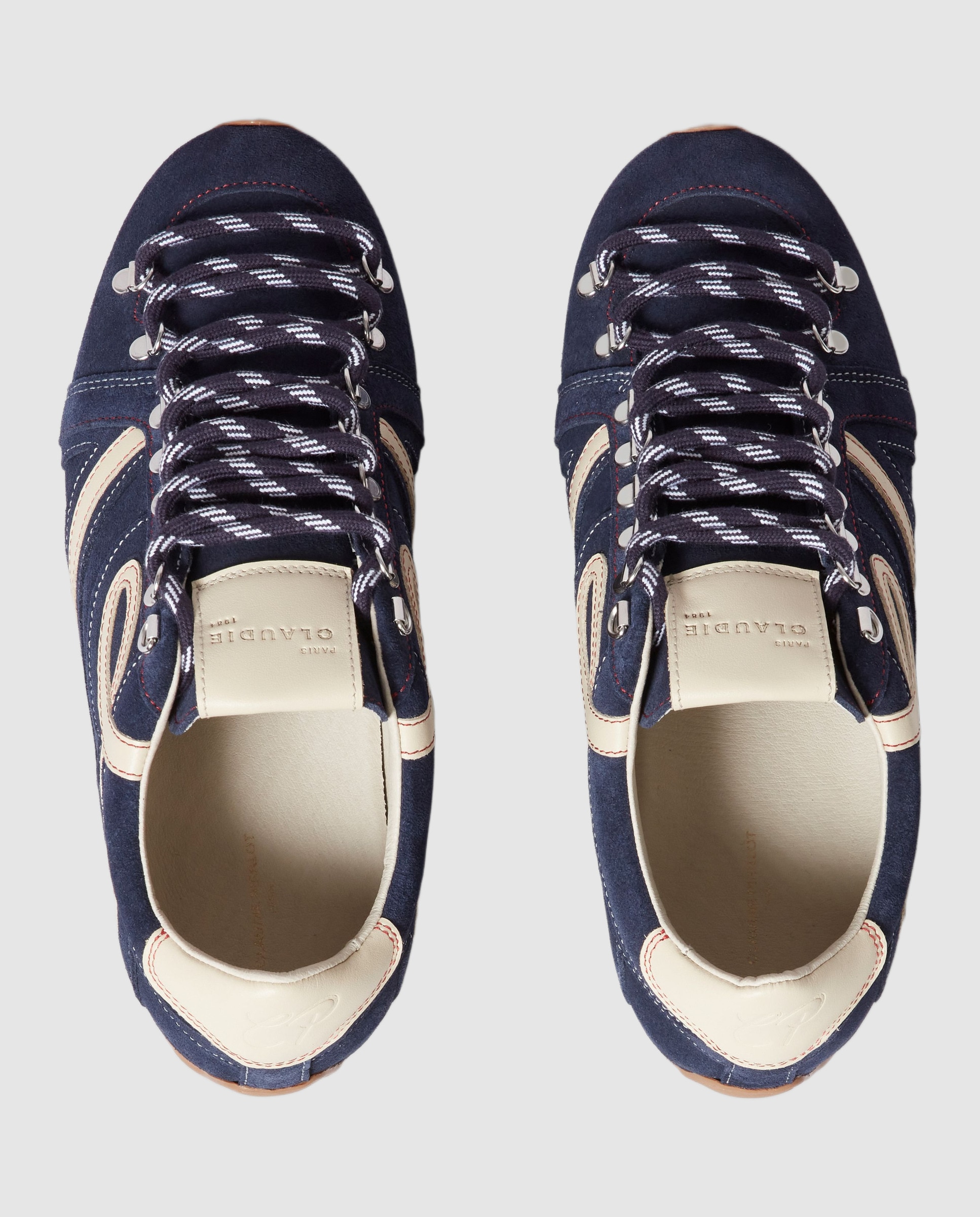 Básicas de mujer planas de diseño outdoor - Claudie Pierlot - Azul marino Azul marino-6