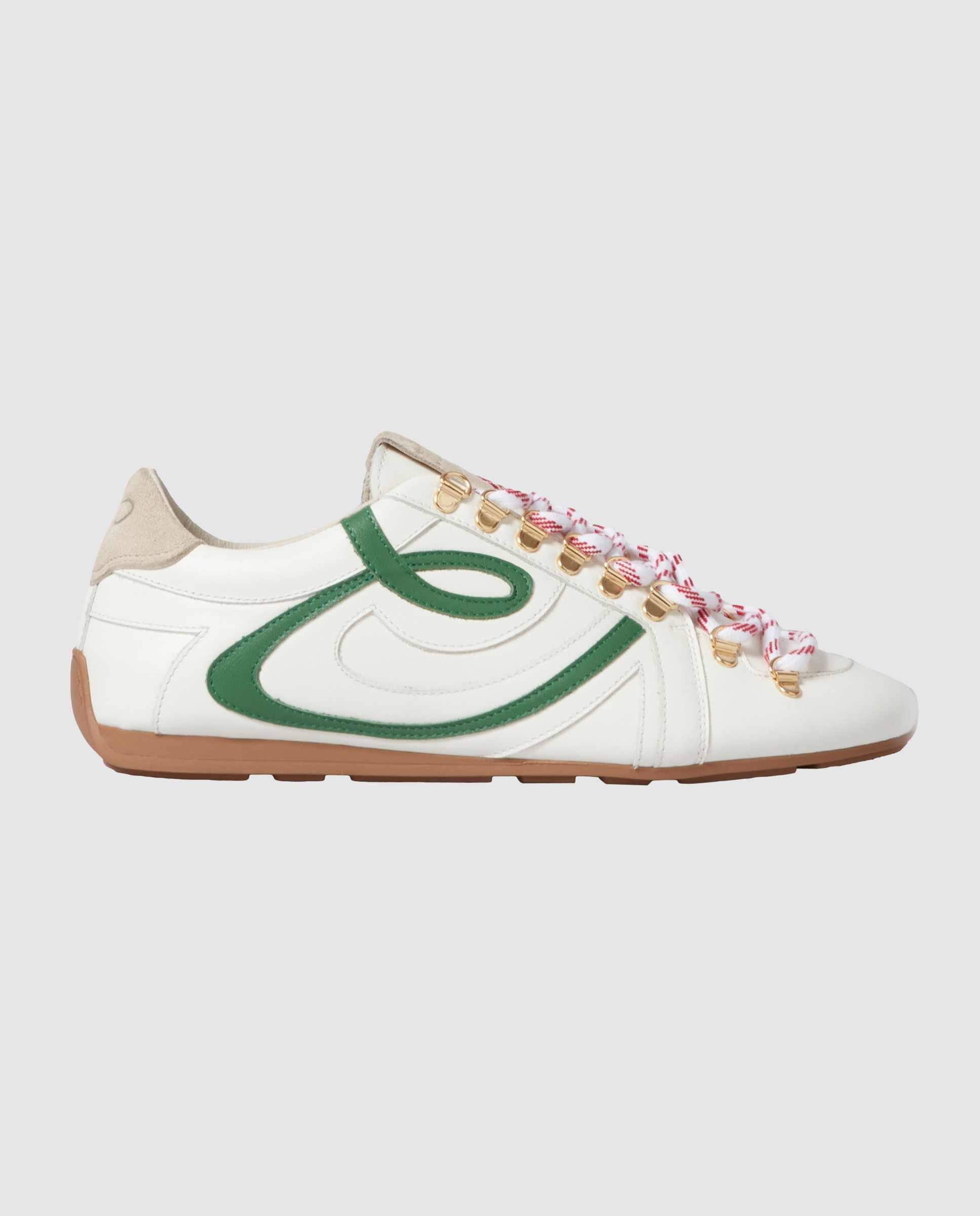 Claudie Pierlot - Zapatillas de mujer outdoor de cuero.