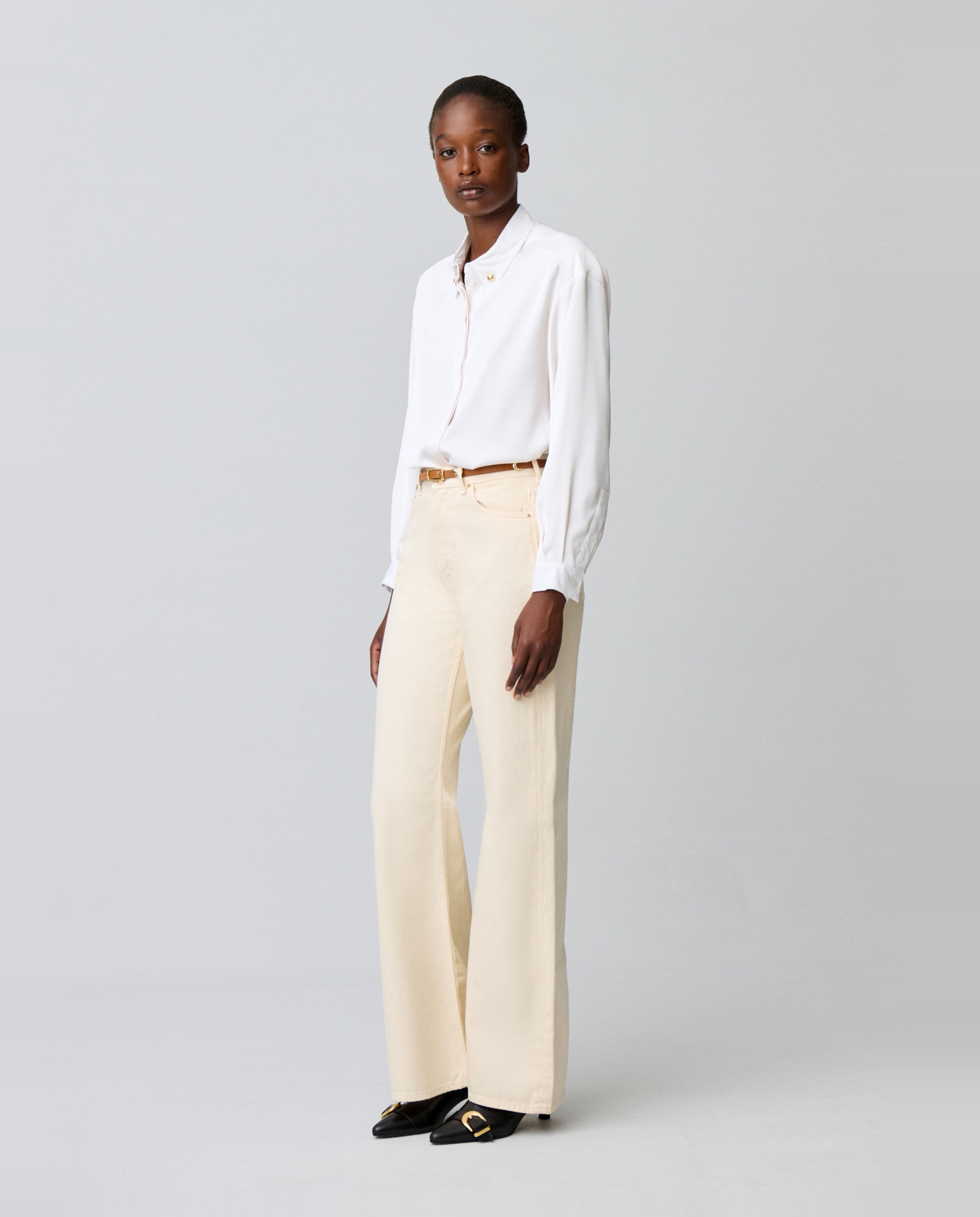 Camisa de mujer con cuello detallado - Claudie Pierlot - Multicolor Multicolor-3