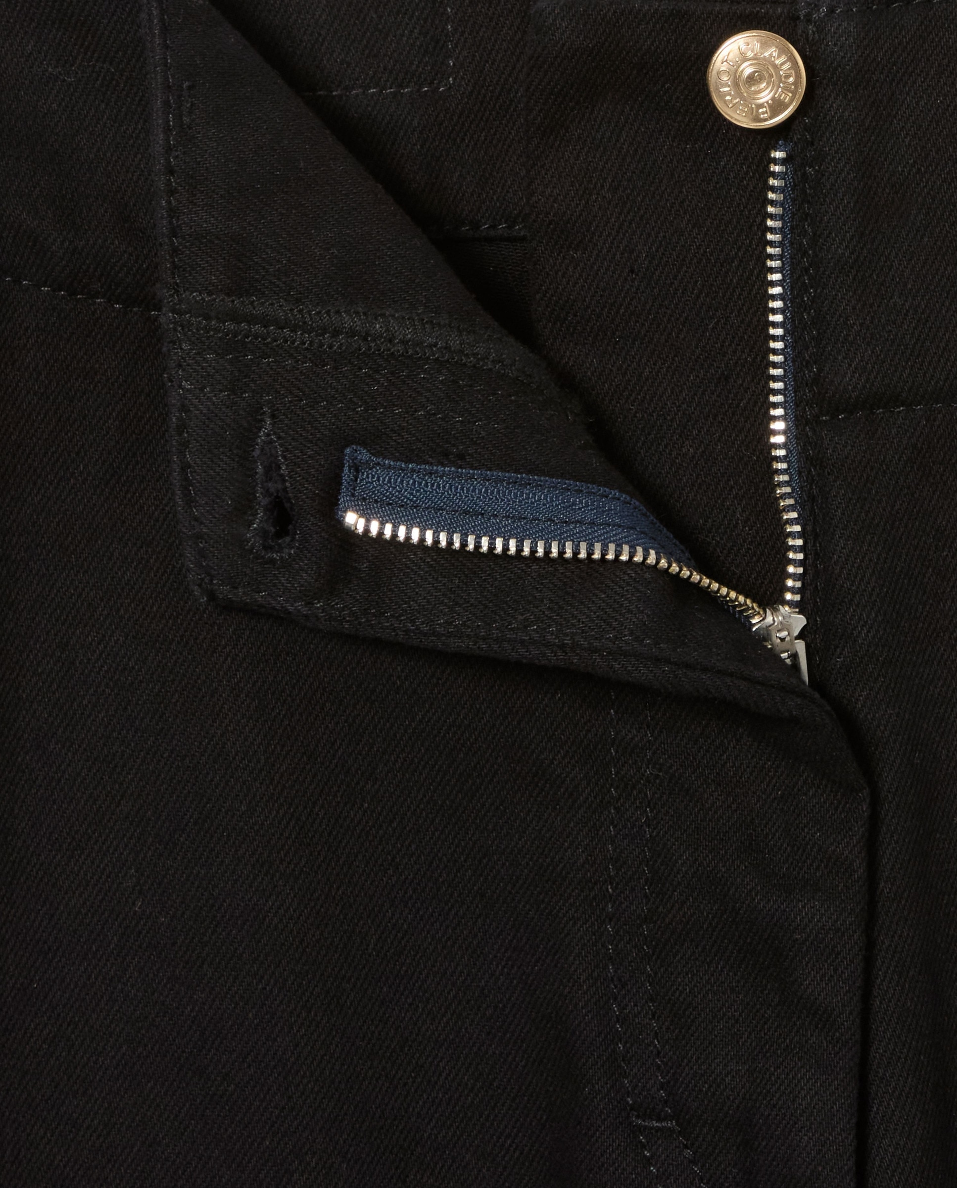 Vaquero de mujer ancho y recto - Claudie Pierlot - Negro Negro-6
