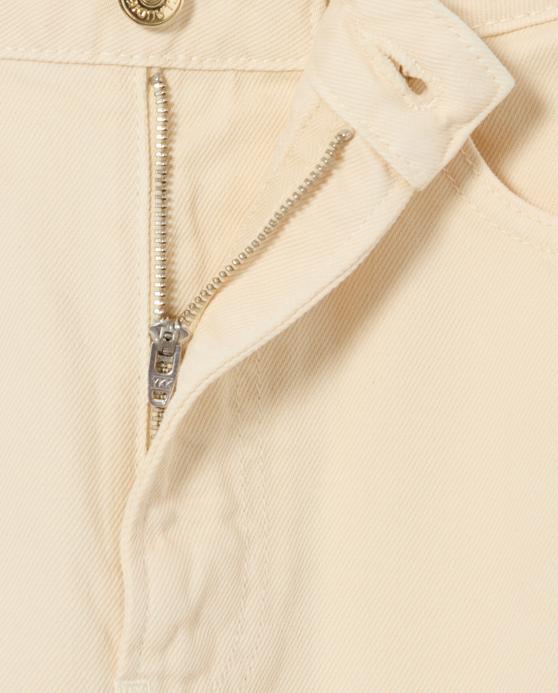 Vaqueros campana de mujer tiro alto - Claudie Pierlot - Beige Beige-7