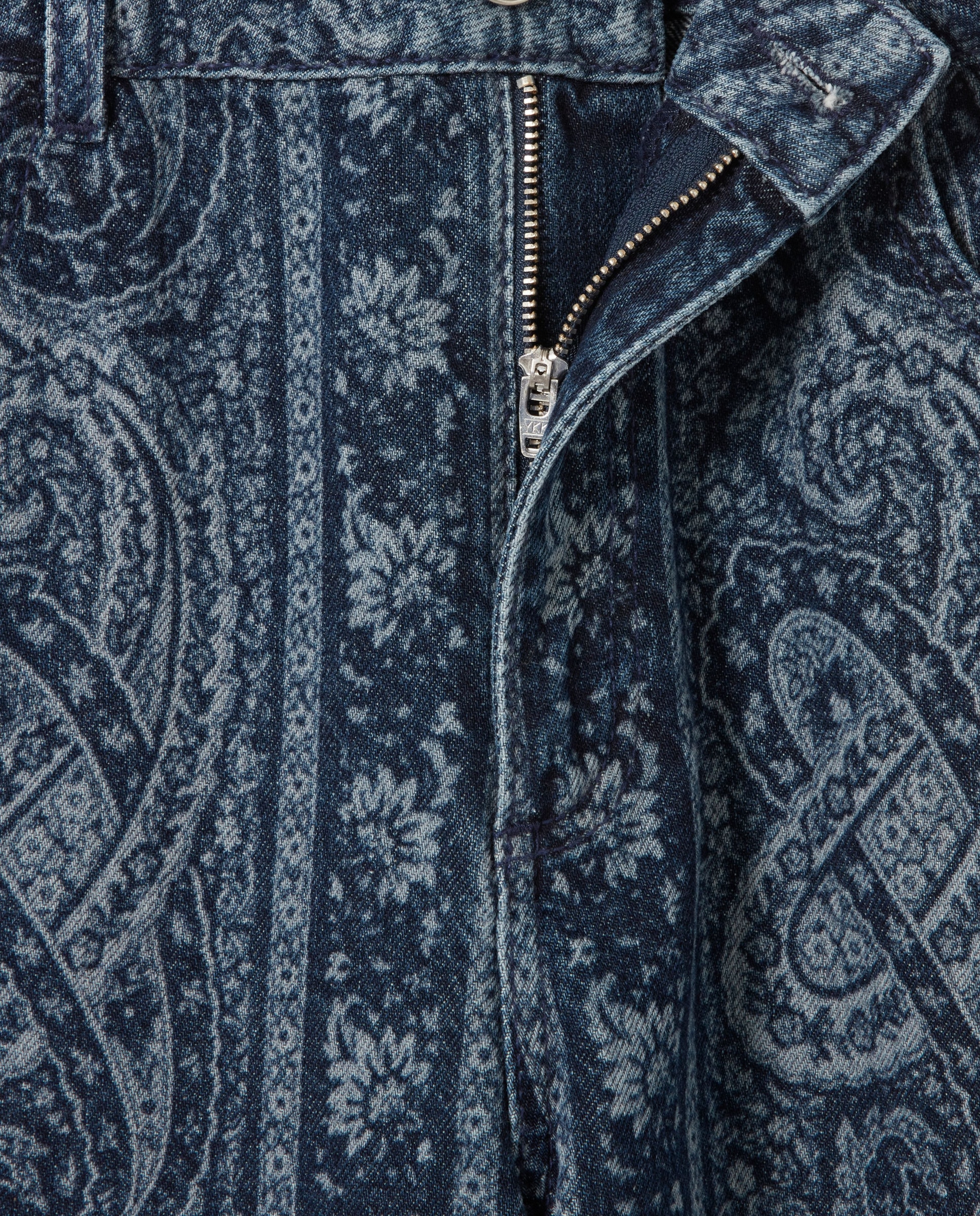Vaquero de mujer recto con estampado paisley - Claudie Pierlot - Marino Marino-7
