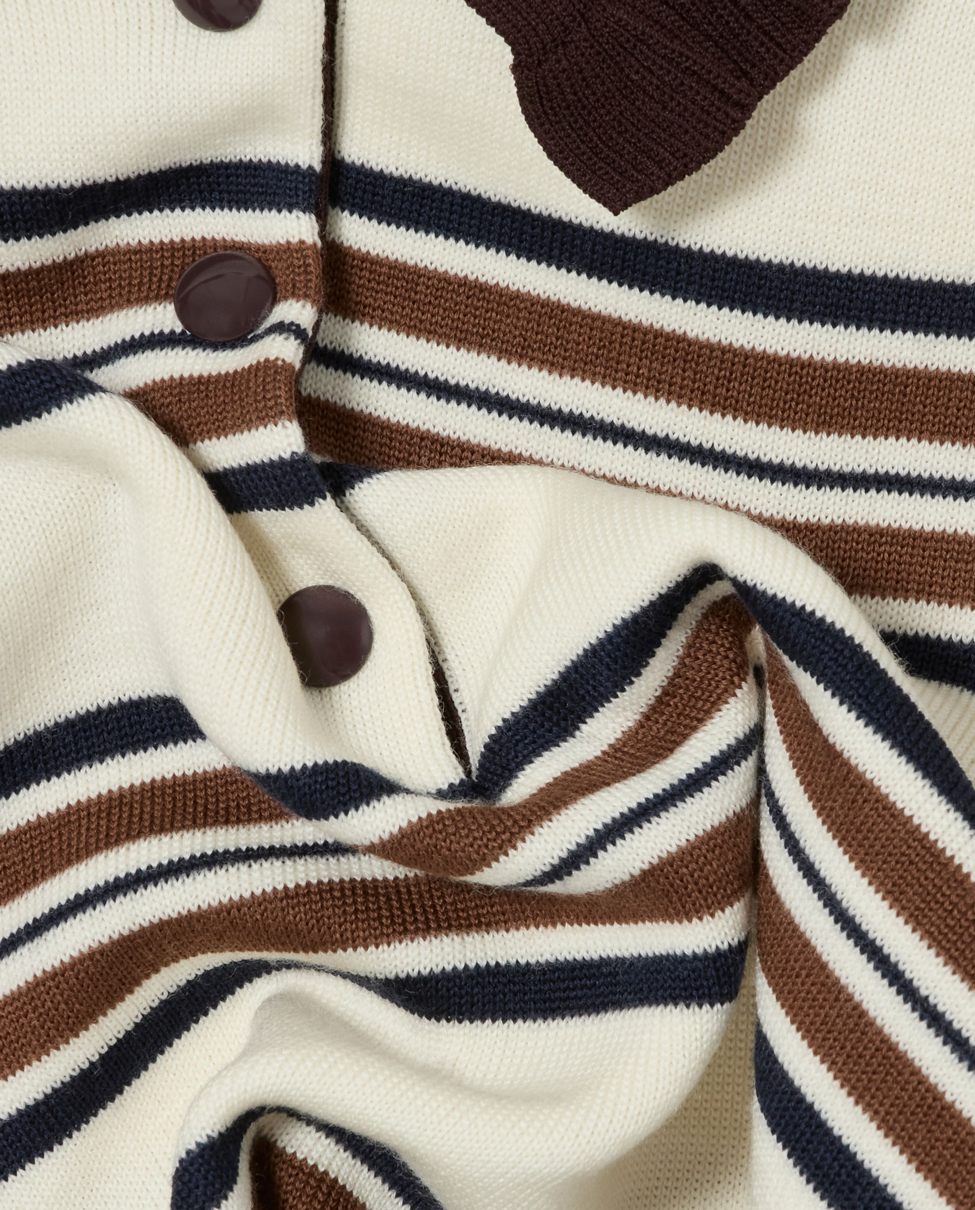 Jersey de punto de mujer polo holgado a rayas - Claudie Pierlot - Multicolor Multicolor-7