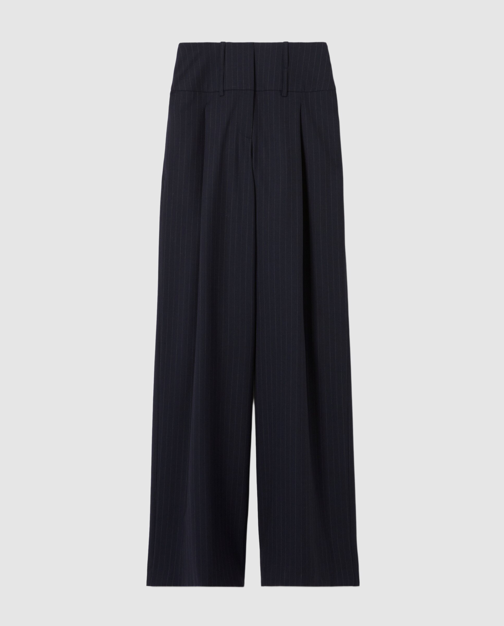Pantalones de punto anchos de mujer de corte recto - Claudie Pierlot - Multicolor Multicolor-6