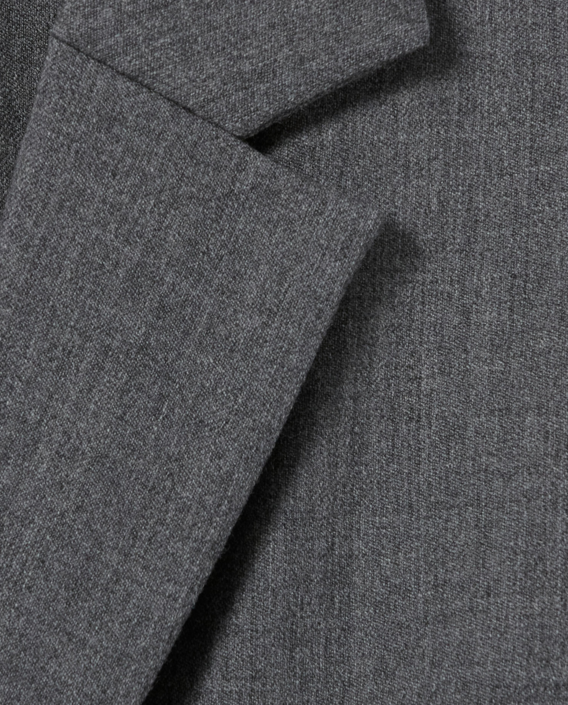 Chaqueta sastre de mujer de lana virgen corte corto - Claudie Pierlot - Gris Gris-7