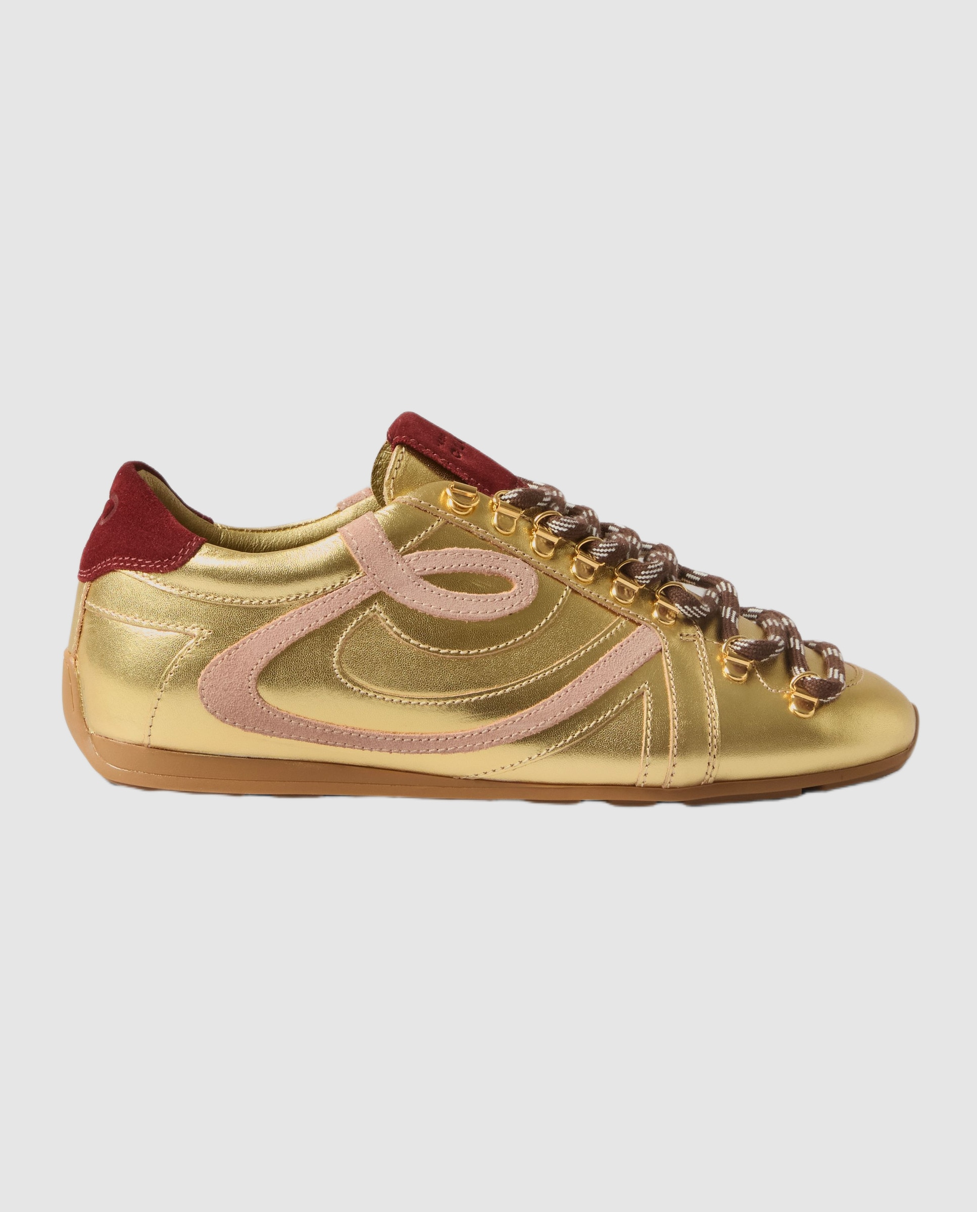 Zapatillas de mujer swing doradas - Claudie Pierlot - Oro Oro-1