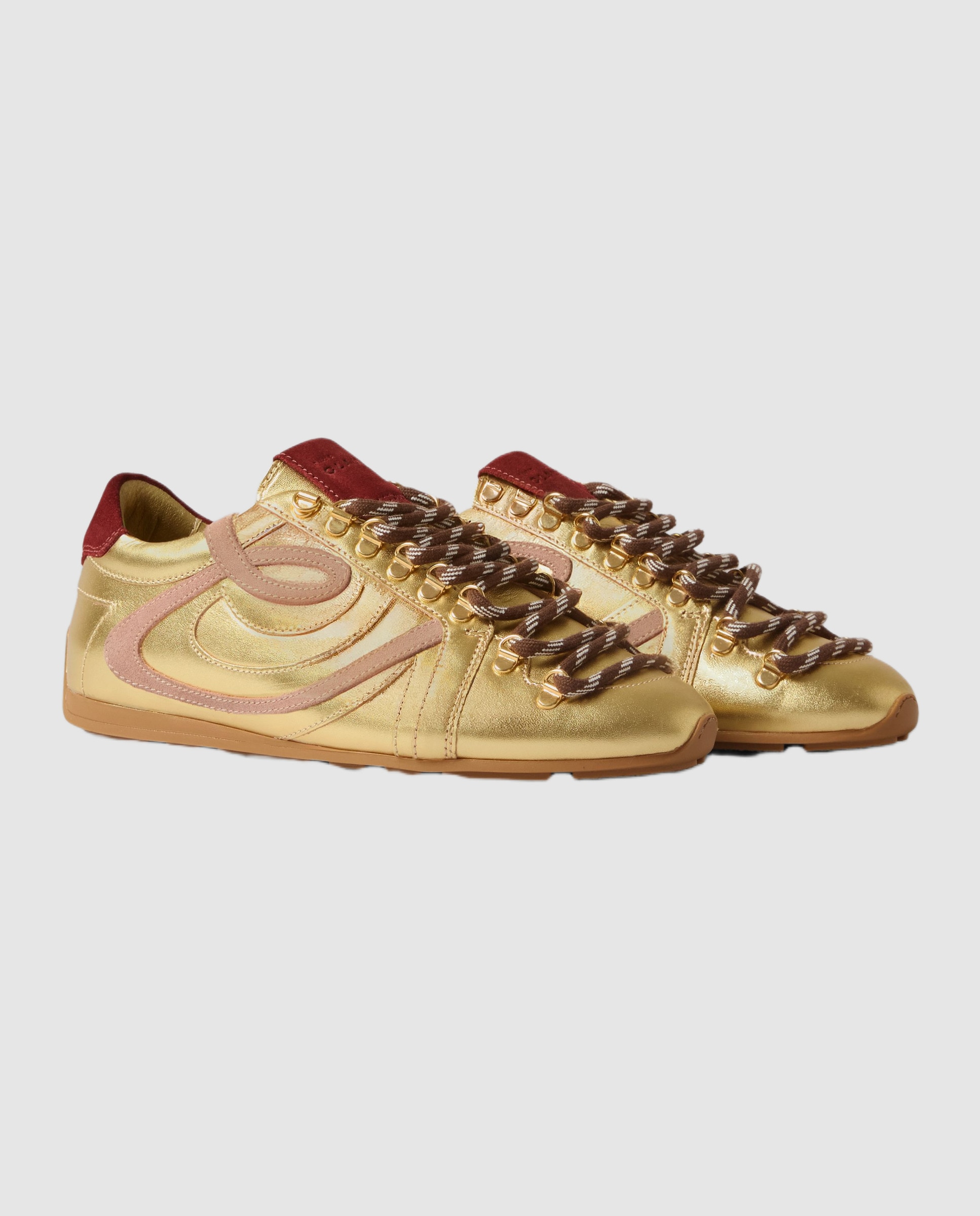Zapatillas de mujer swing doradas - Claudie Pierlot - Oro Oro-3
