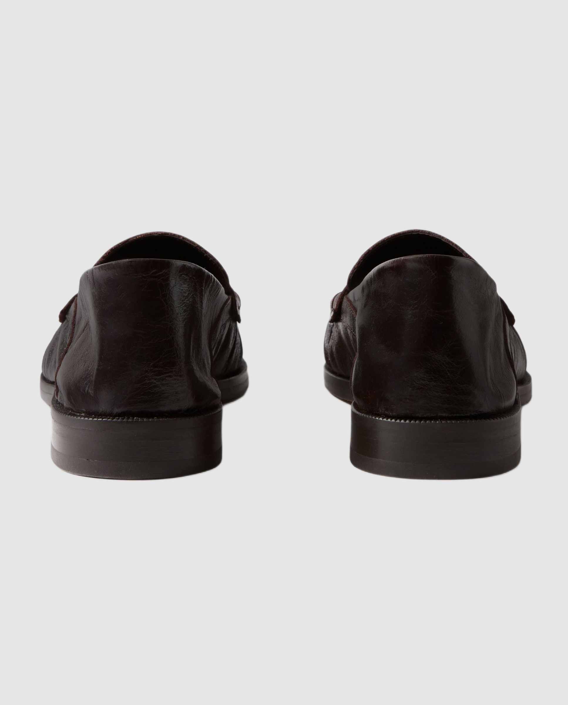 Mocasines planos de mujer de piel charol - Claudie Pierlot - Marrón oscuro Marrón oscuro-4