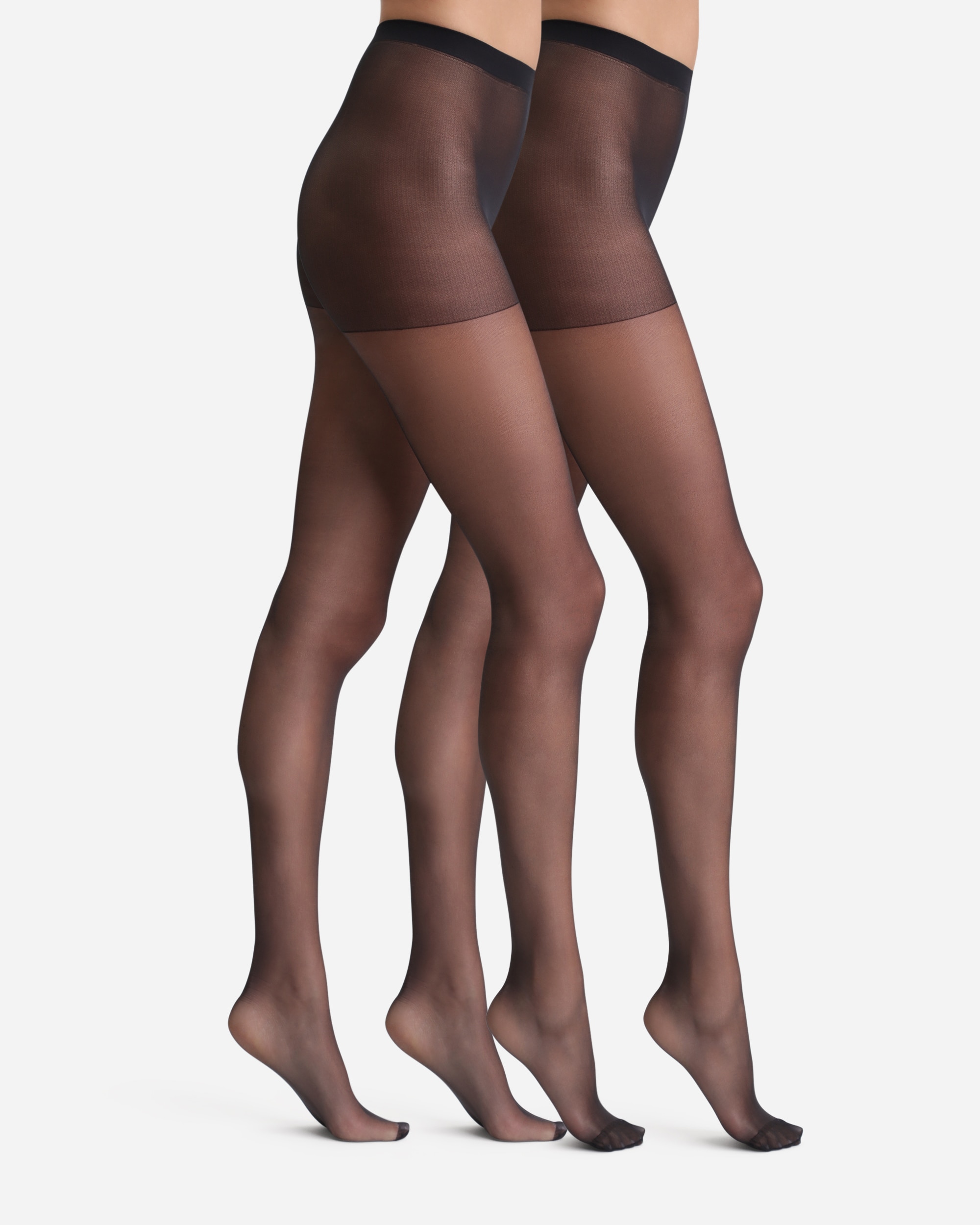 Imagen 0 de Pack de 2 pantis transparentes 15d beauty resist Negro