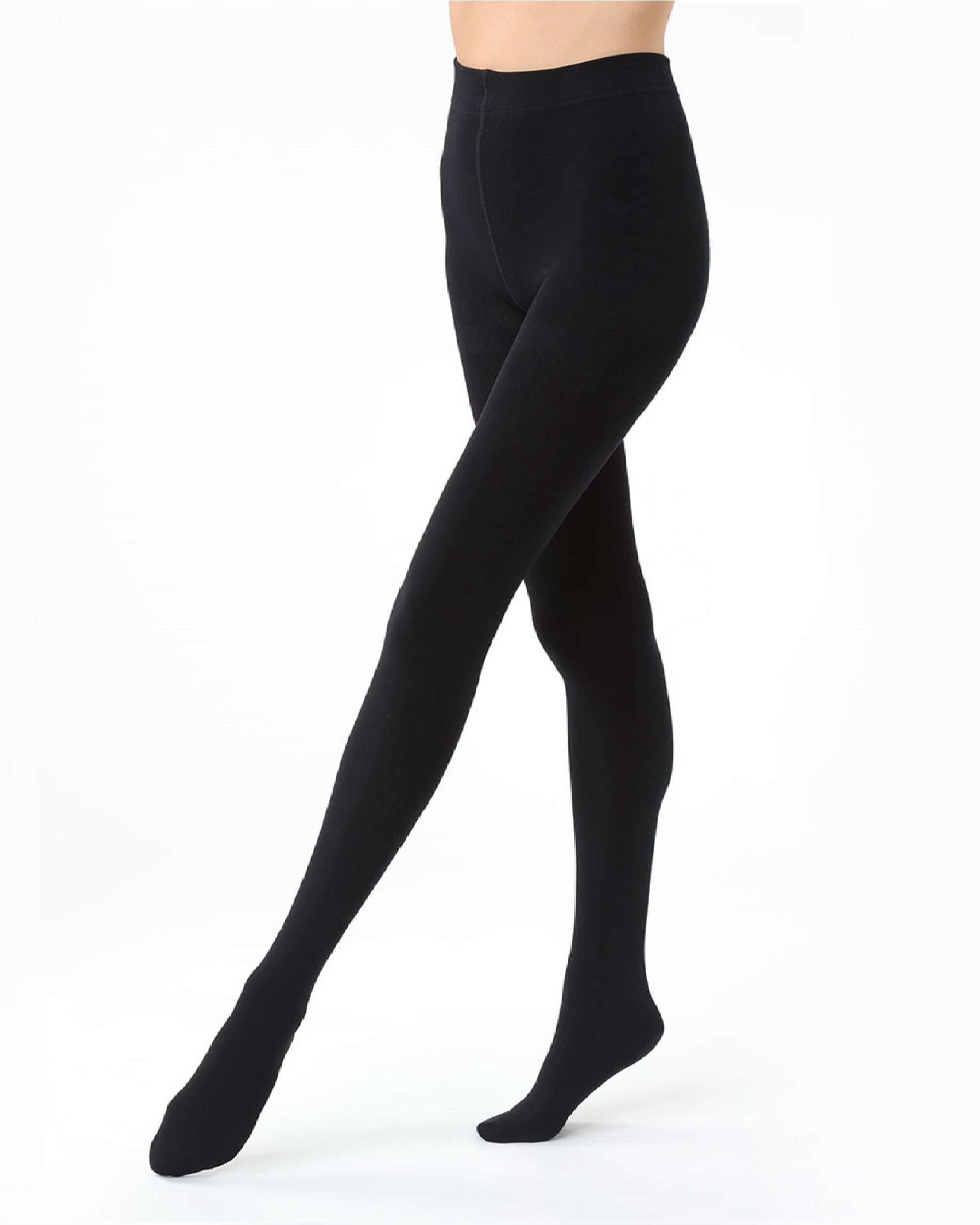 Panty térmico thermo 143 deniers con felpa interior polar - Dim - Negro Negro-2
