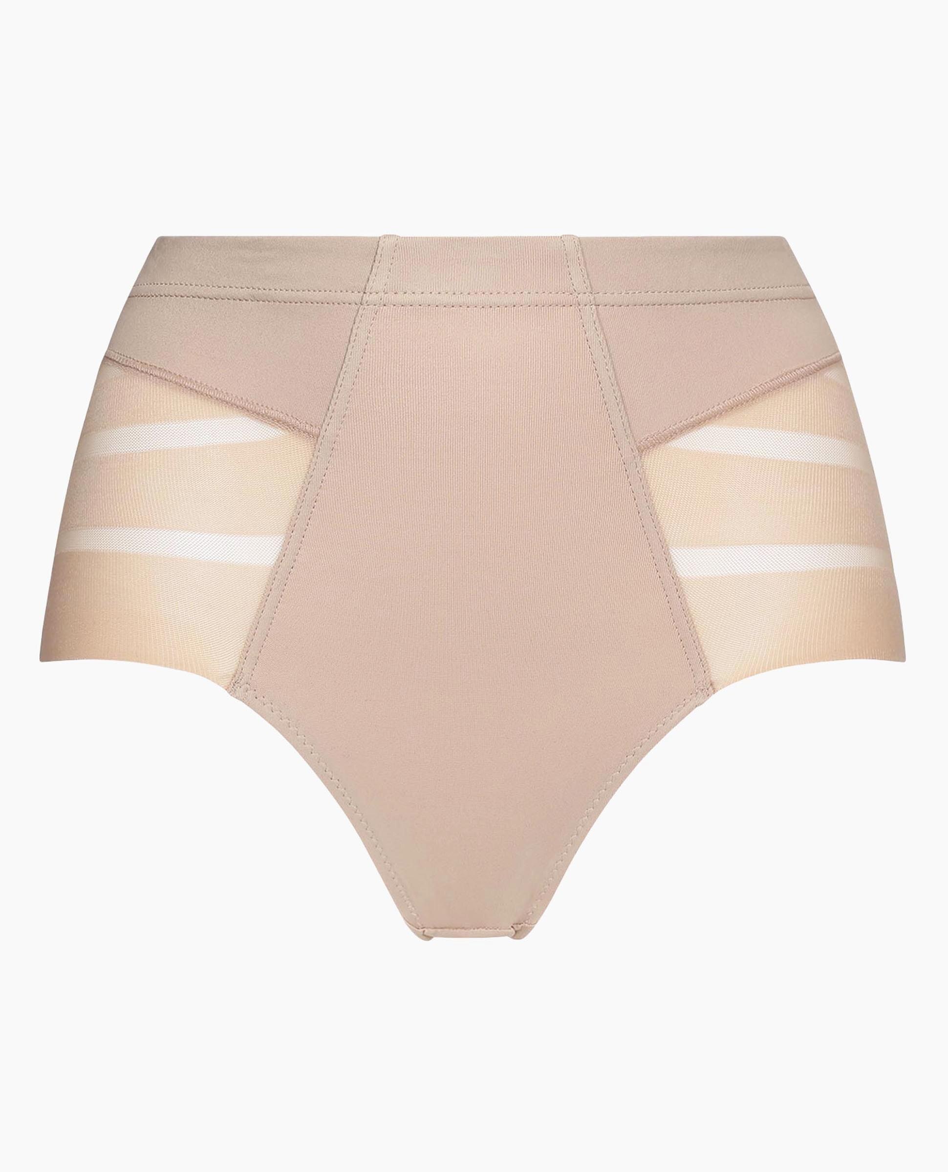 Braga reductora con cintura midi de suave microfibra - Dim - Natural Natural-5